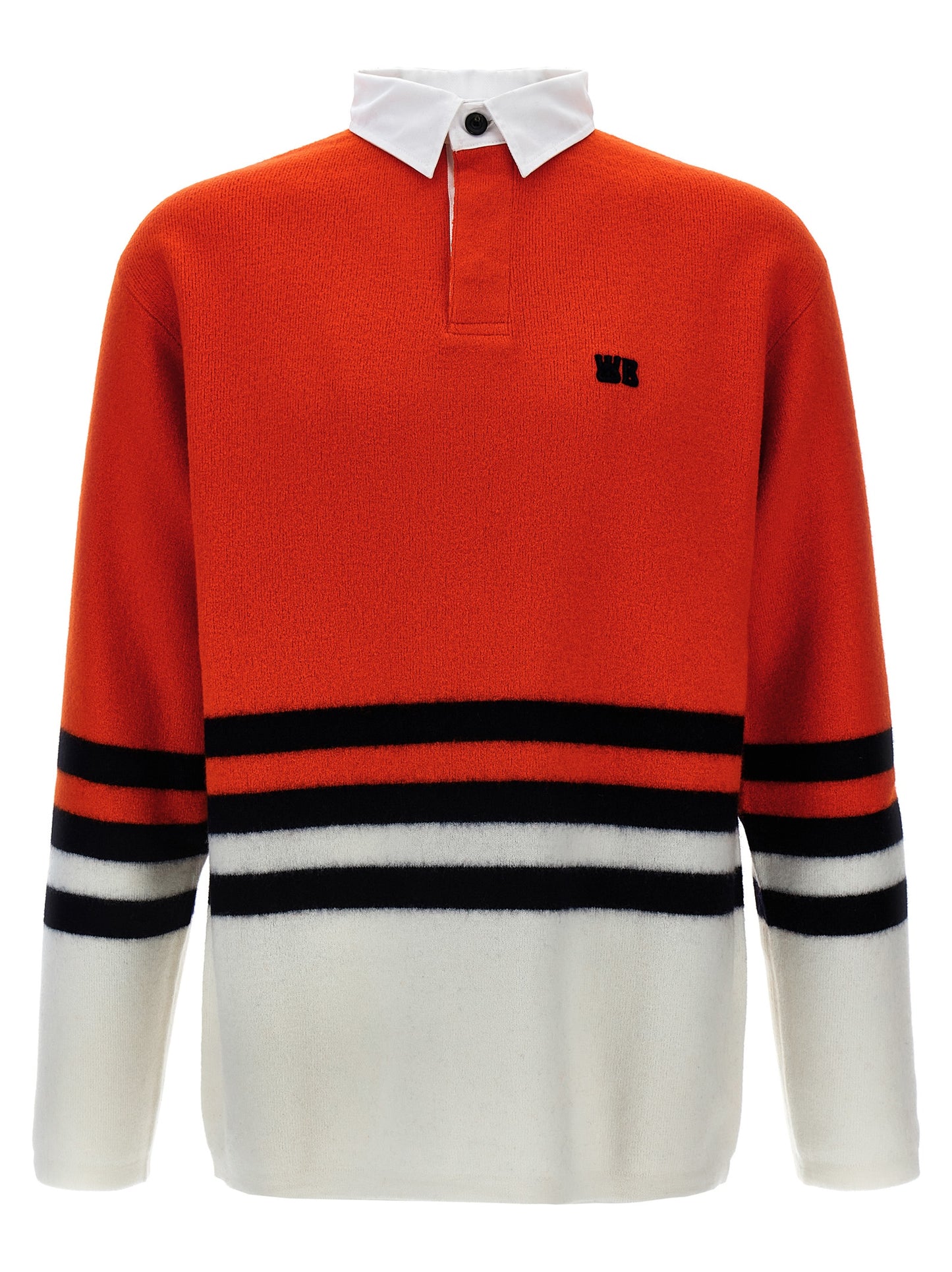 Wales Bonner Men 'Cypher' Polo Shirt WALES BONNER