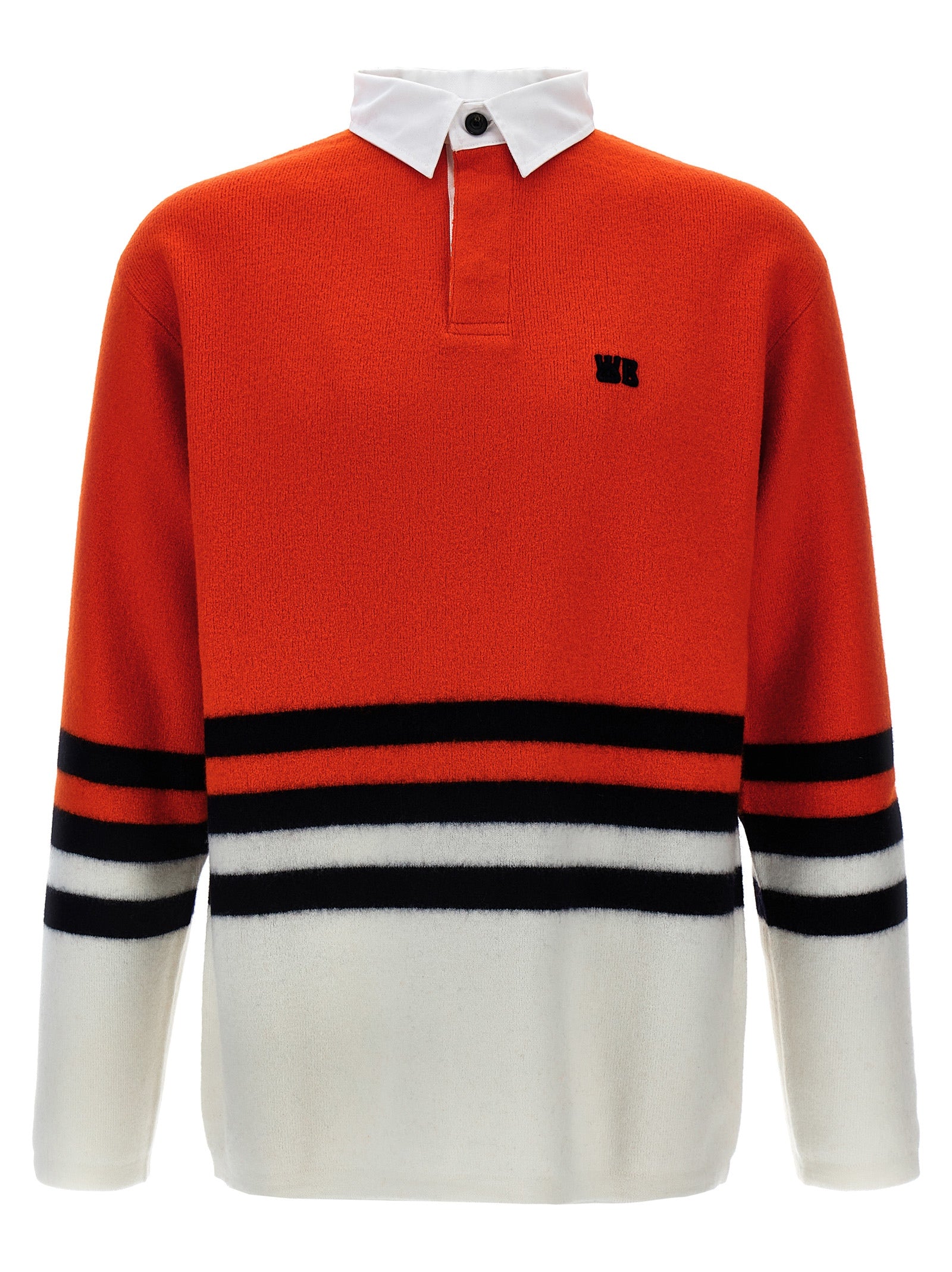 Wales Bonner Men 'Cypher' Polo Shirt WALES BONNER