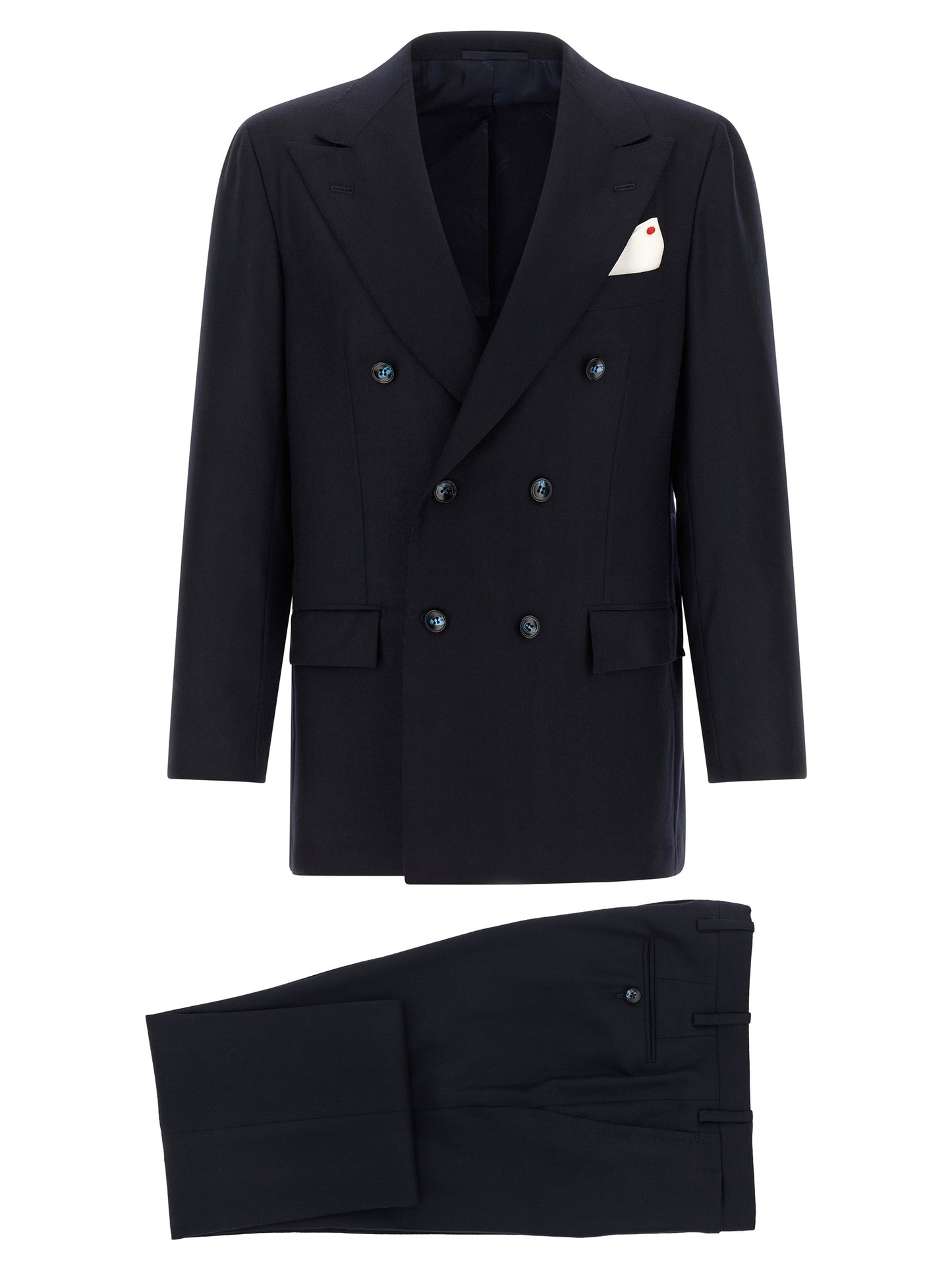 Kiton Men Virgin Wool And Cashmere Dress KITON