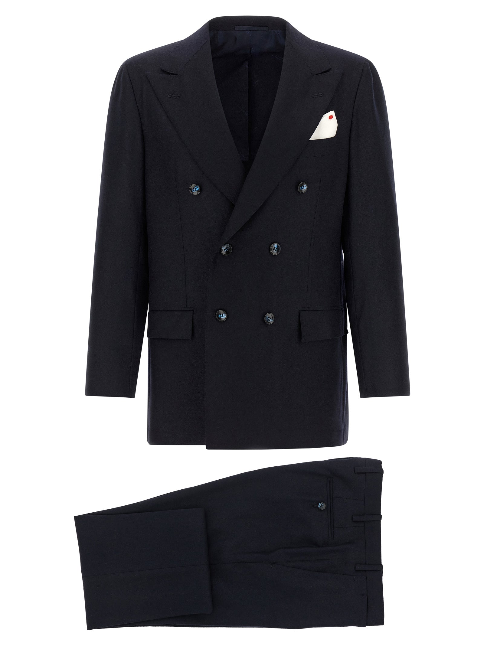 Kiton Men Virgin Wool And Cashmere Dress KITON