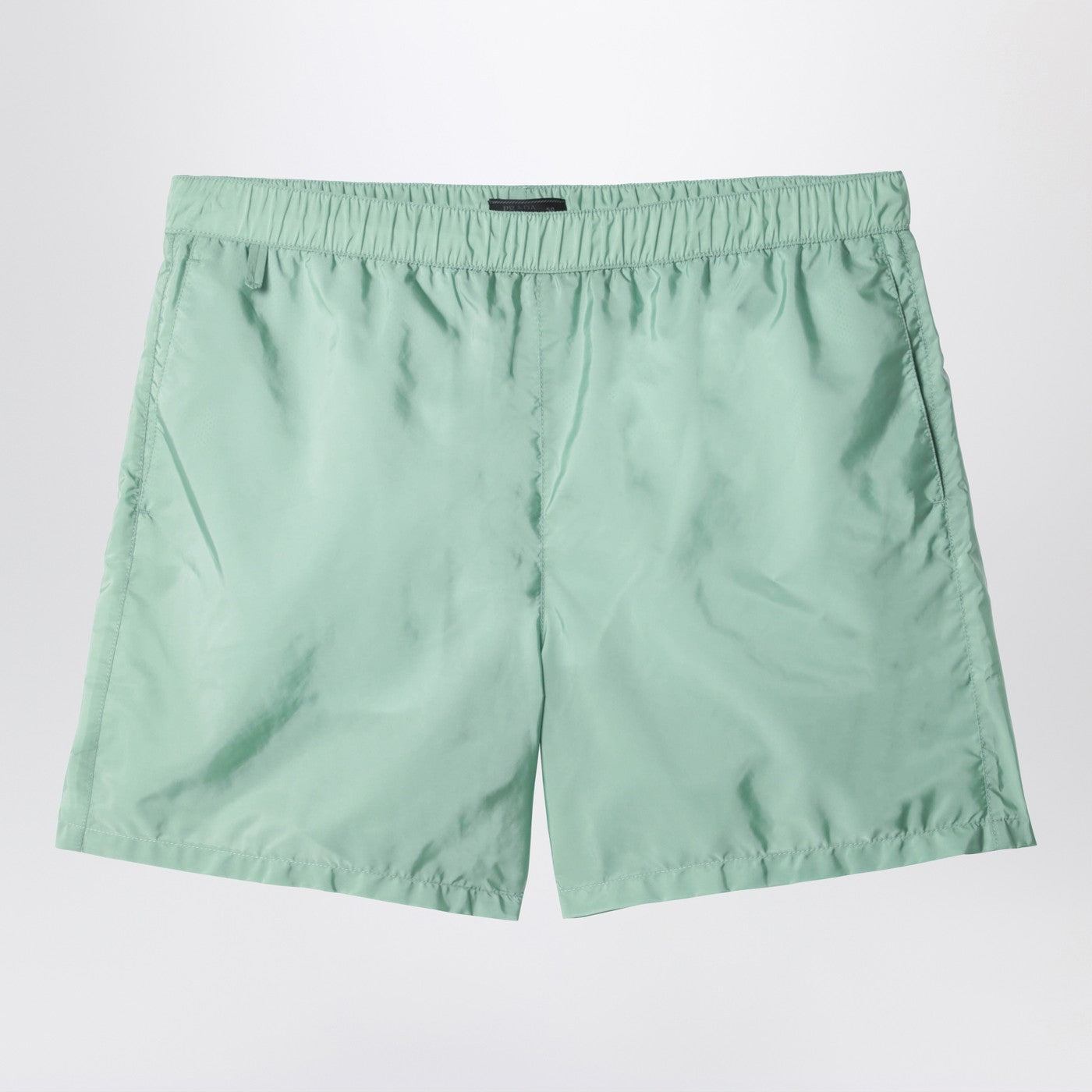 Prada Aquamarine Re-Nylon Swim Shorts Men PRADA