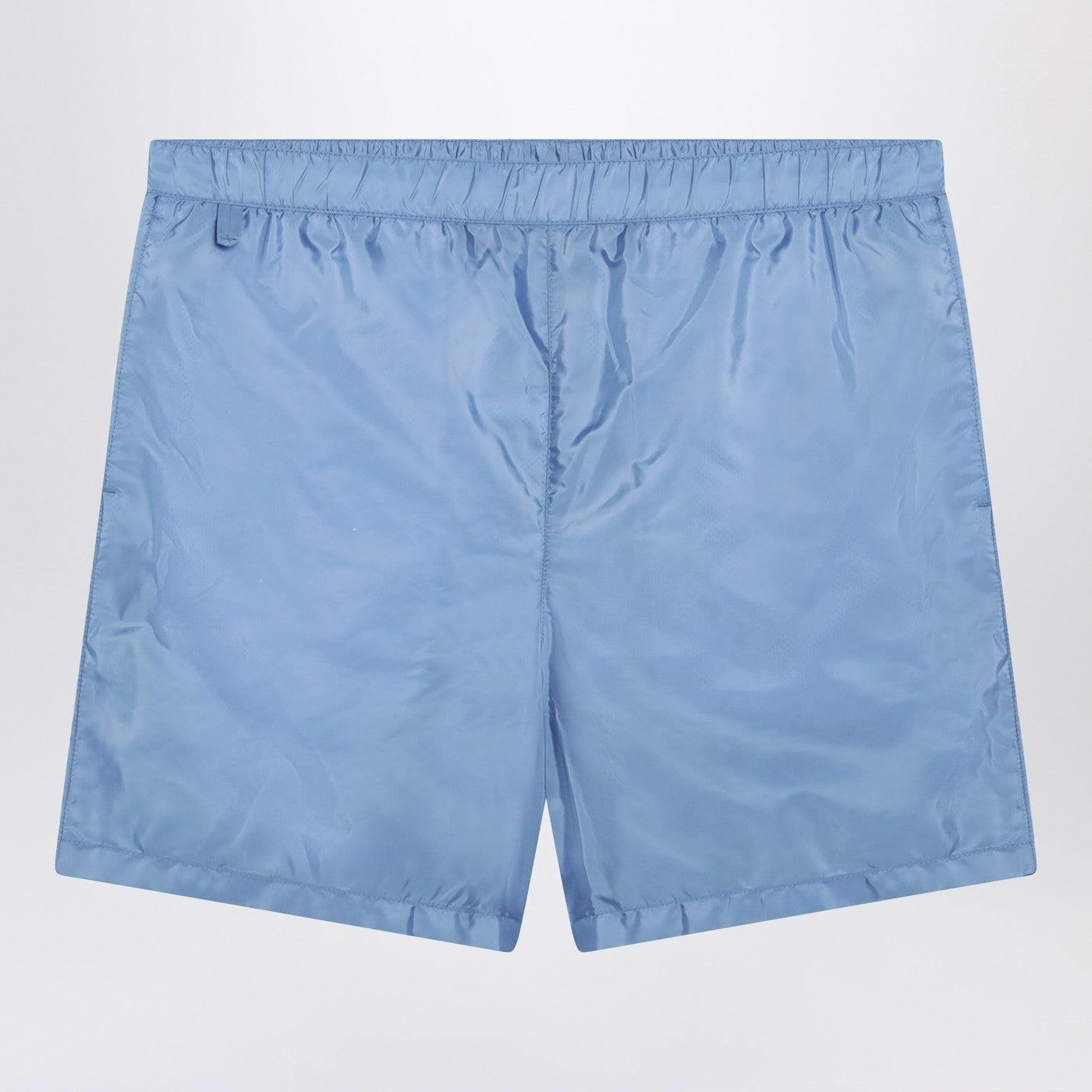 Prada Light Blue Re-Nylon Swim Shorts Men PRADA