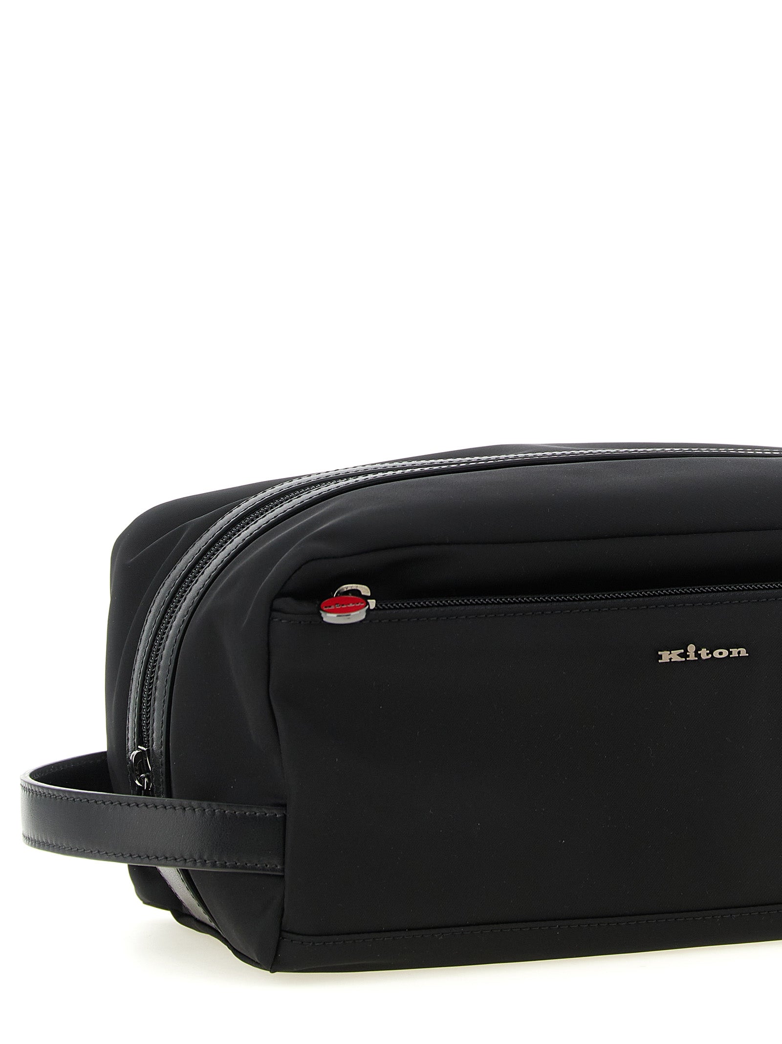 Kiton Men Metallic Logo Beauty KITON