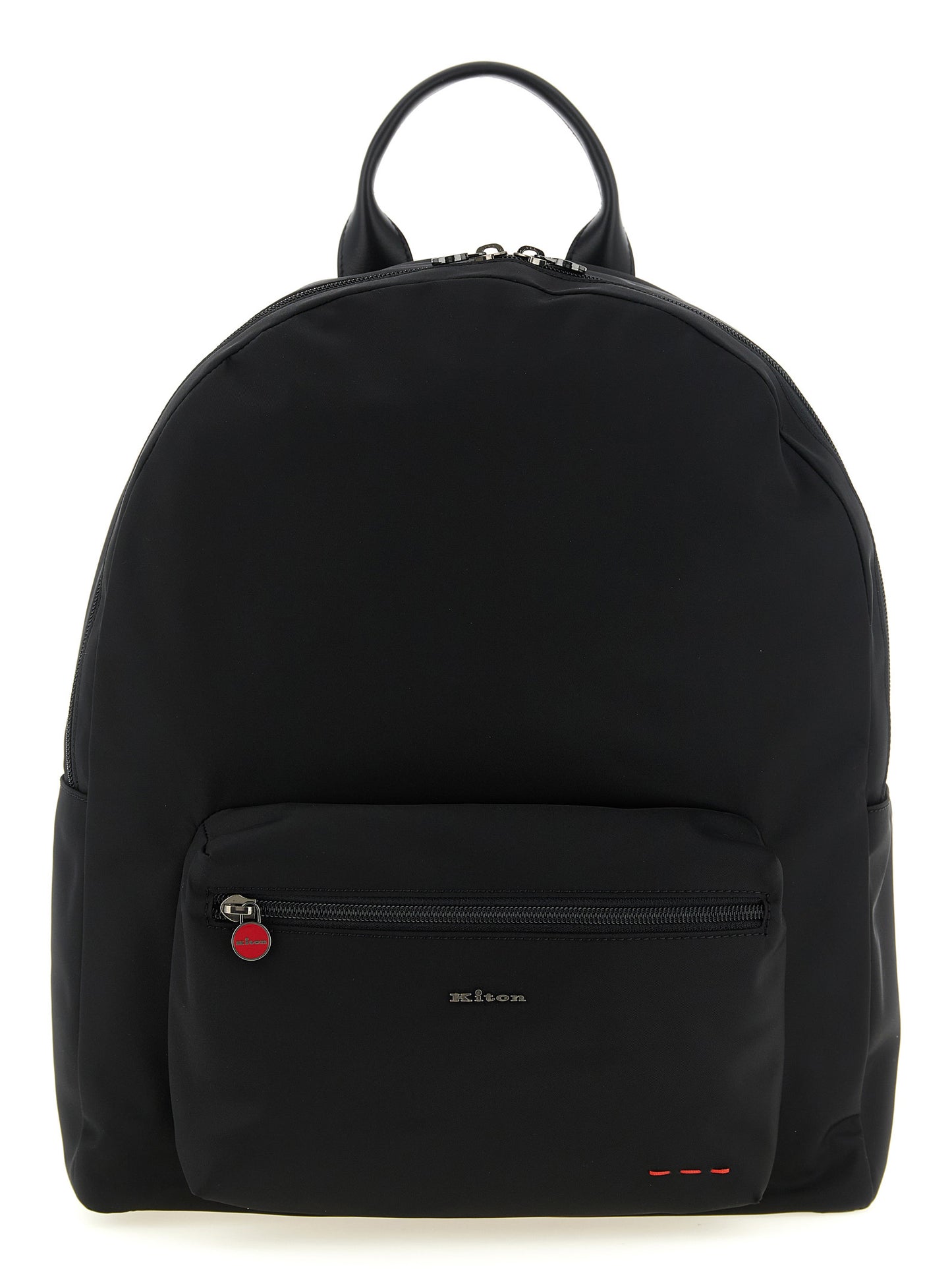 Kiton Men Logo Backpack KITON