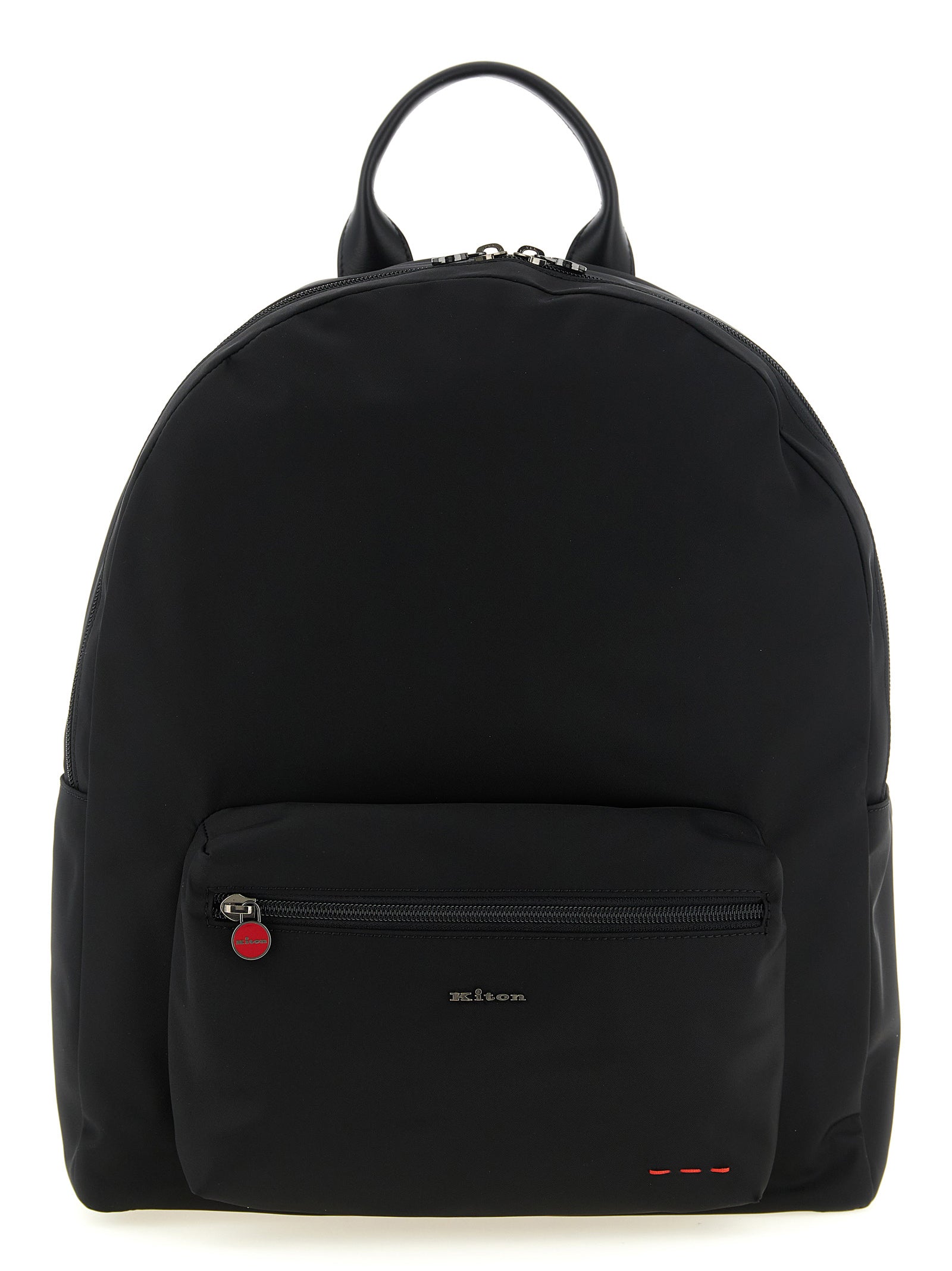 Kiton Men Logo Backpack KITON