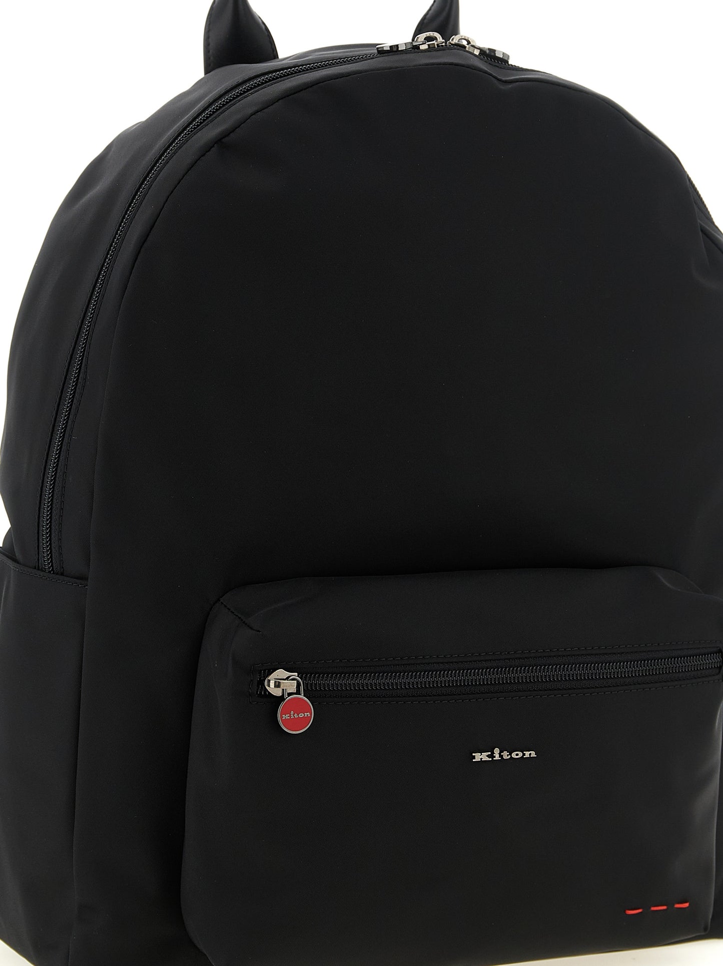 Kiton Men Logo Backpack KITON
