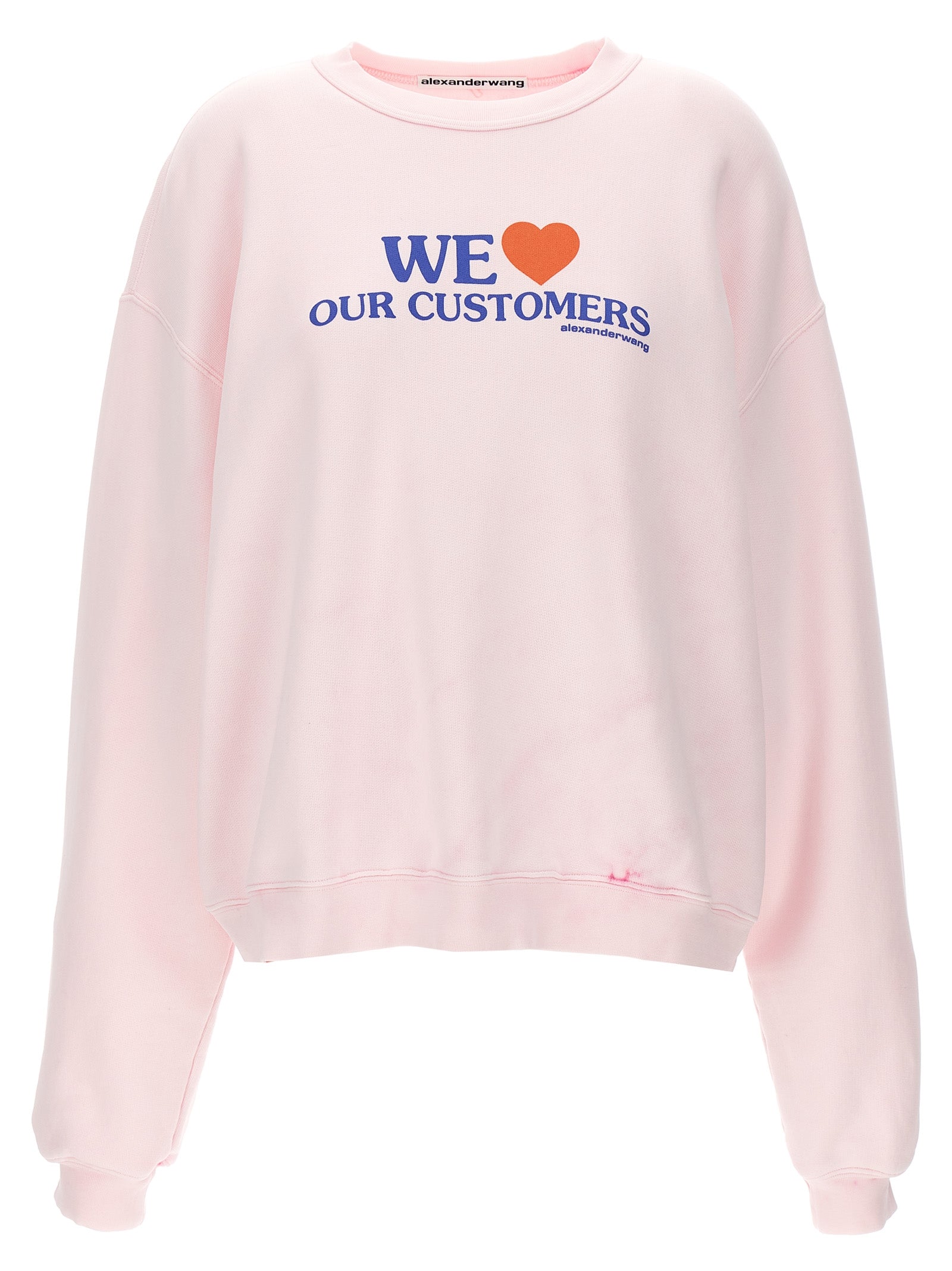 Alexander Wang Women 'We Love Our Customers' Sweatshirt ALEXANDER WANG