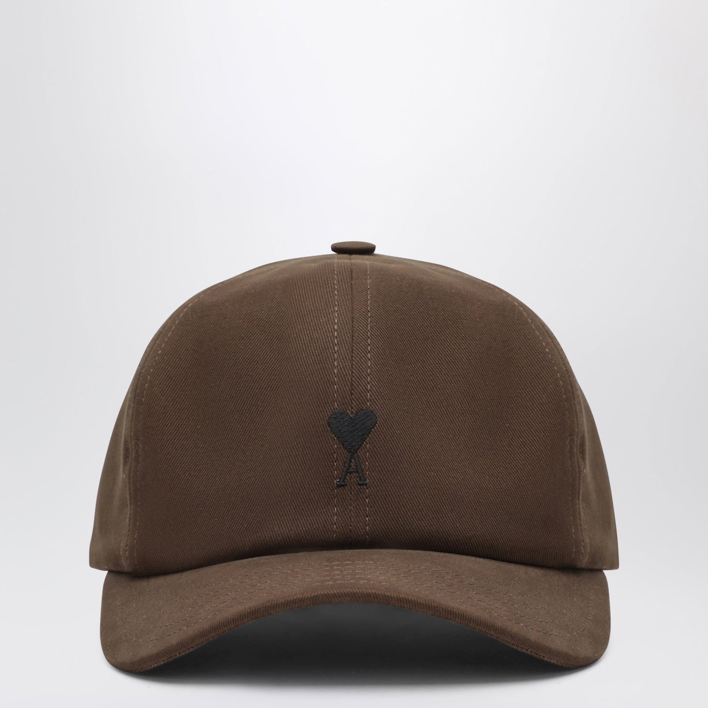 Ami Paris Brown Ami De Coeur Baseball Cap Men AMI PARIS
