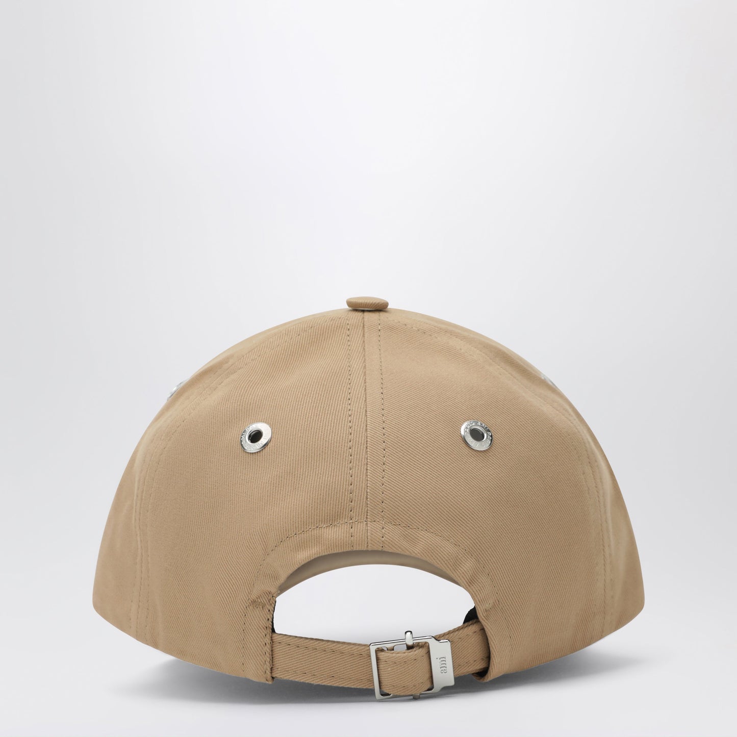 Ami Paris Beige Ami De Coeur Baseball Cap Men AMI PARIS