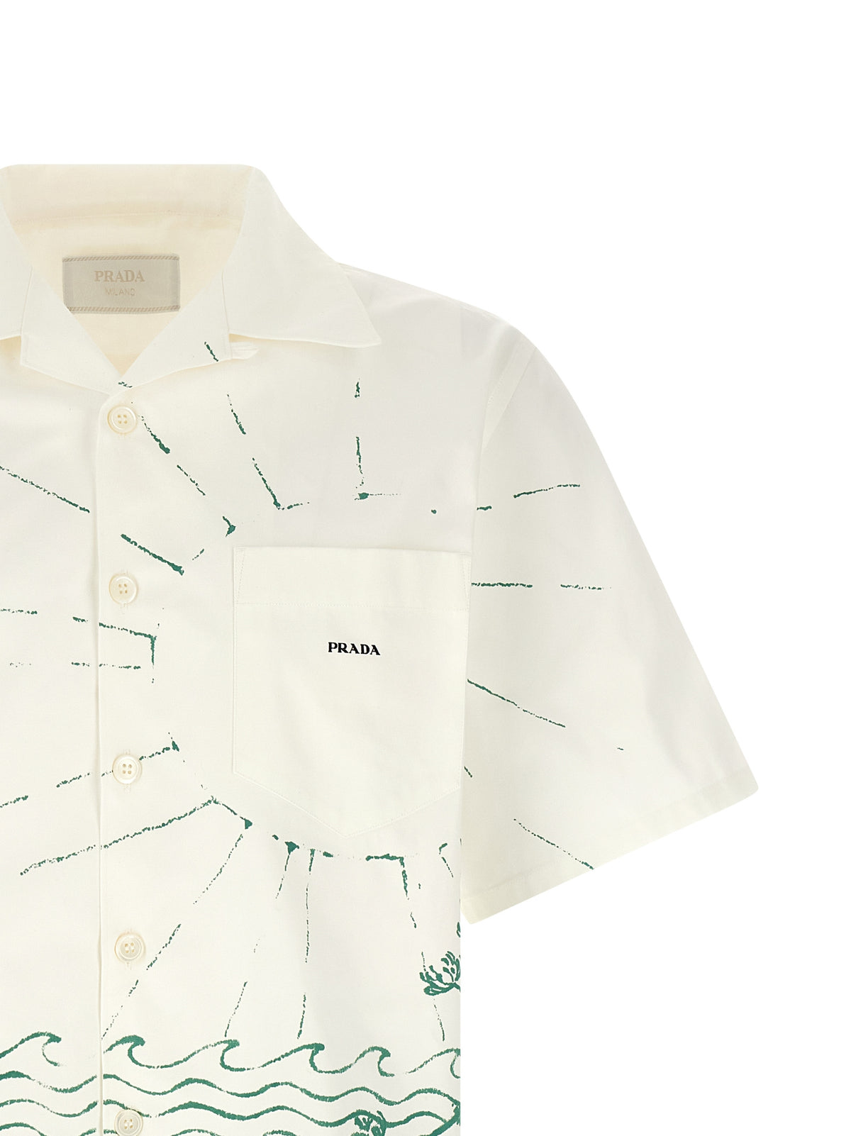 Prada Men 'Cabin' Bowling Shirt PRADA