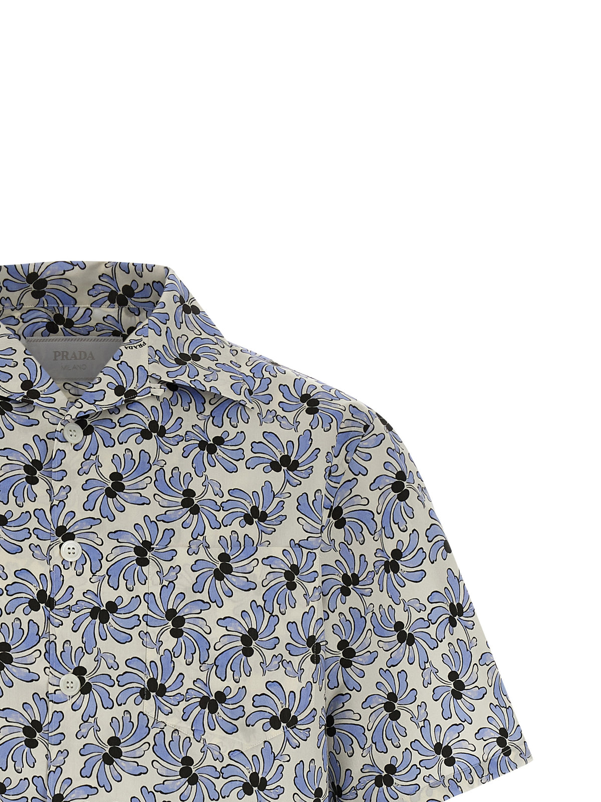 Prada Men Pongé Shirt PRADA