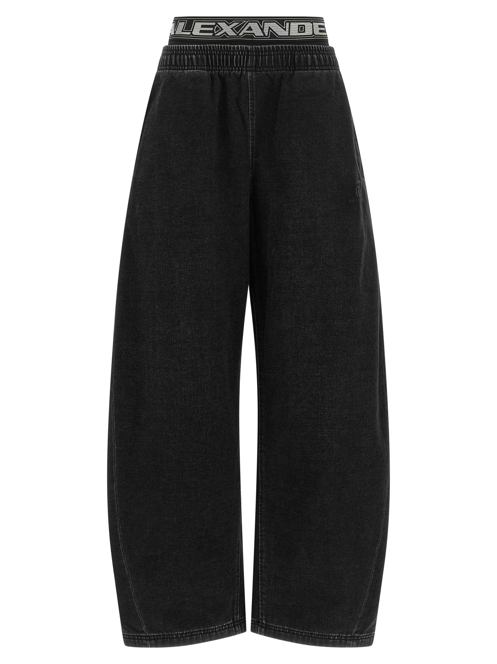 Alexander Wang Women Denim Pants With Elastic ALEXANDER WANG