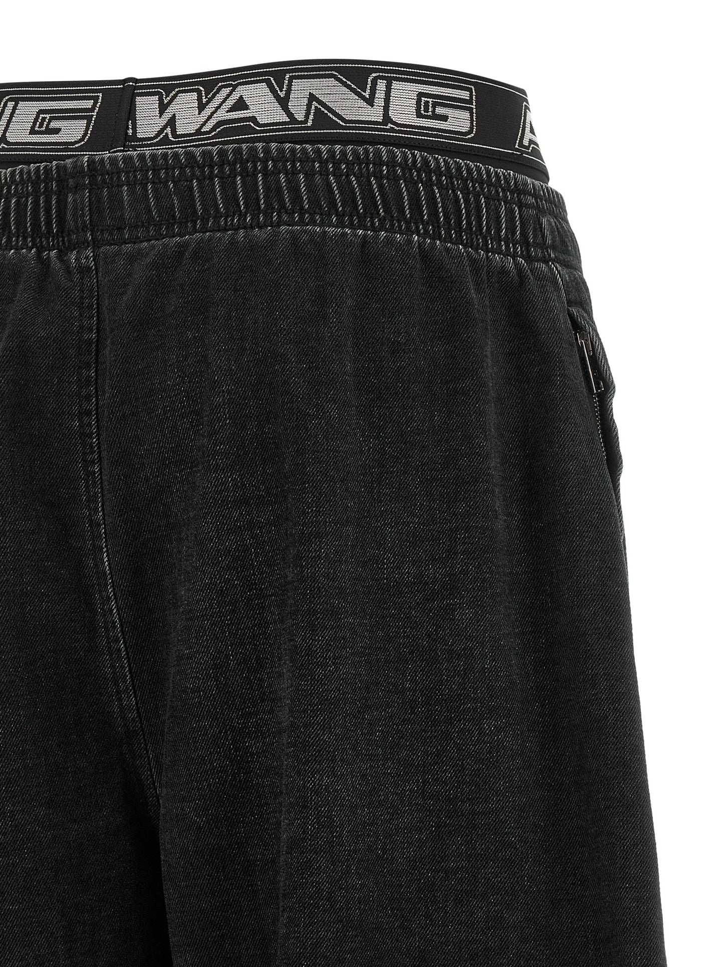 Alexander Wang Women Denim Pants With Elastic ALEXANDER WANG
