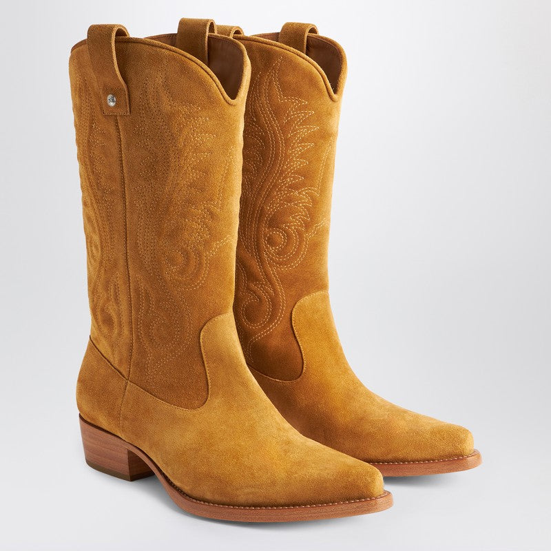 1989 Studio Brown Cowboy Boots Men 1989 STUDIO
