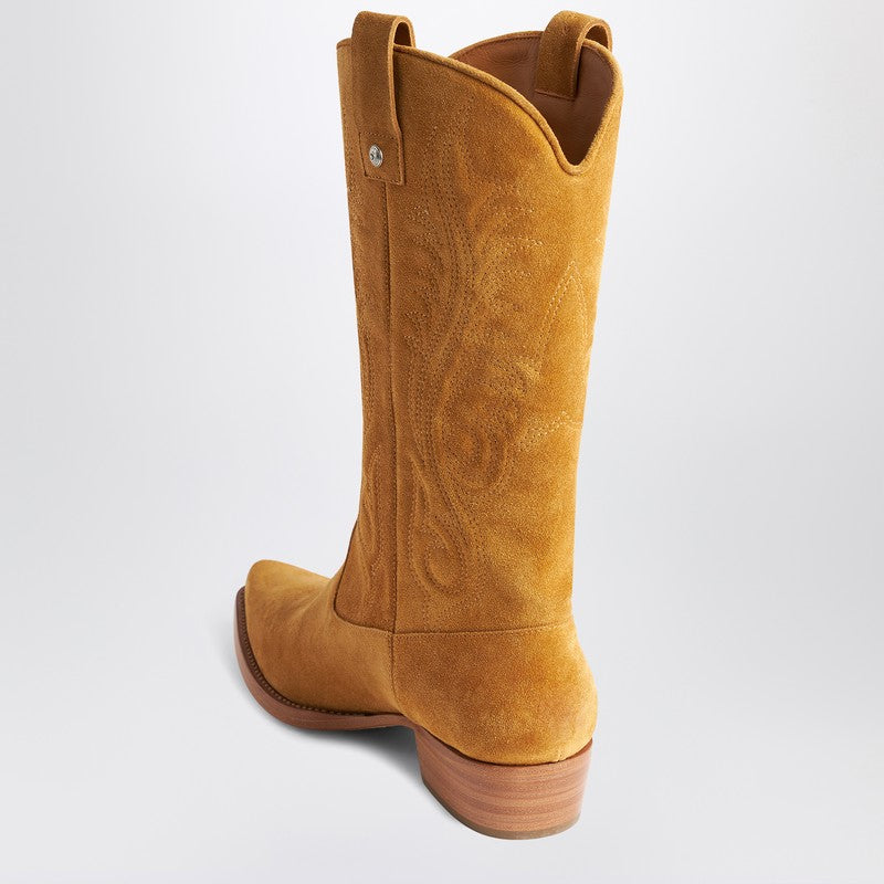 1989 Studio Brown Cowboy Boots Men 1989 STUDIO