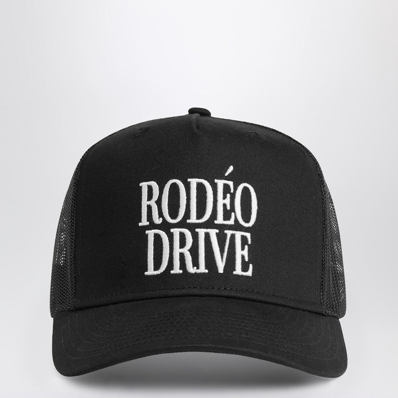 1989 Studio Trucker Cap Rodeo Black Men 1989 STUDIO