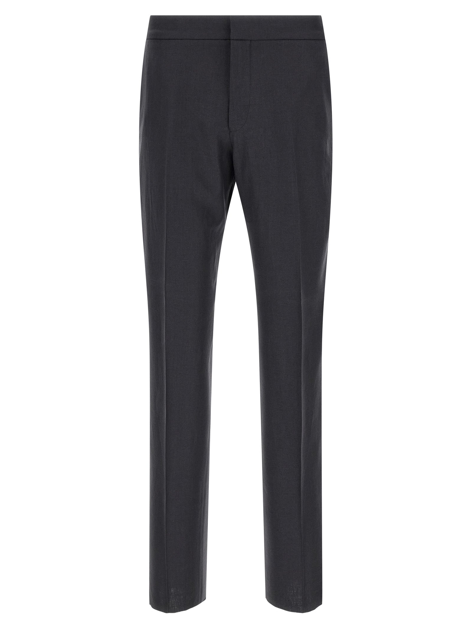 Zegna Men Linen Trousers ZEGNA