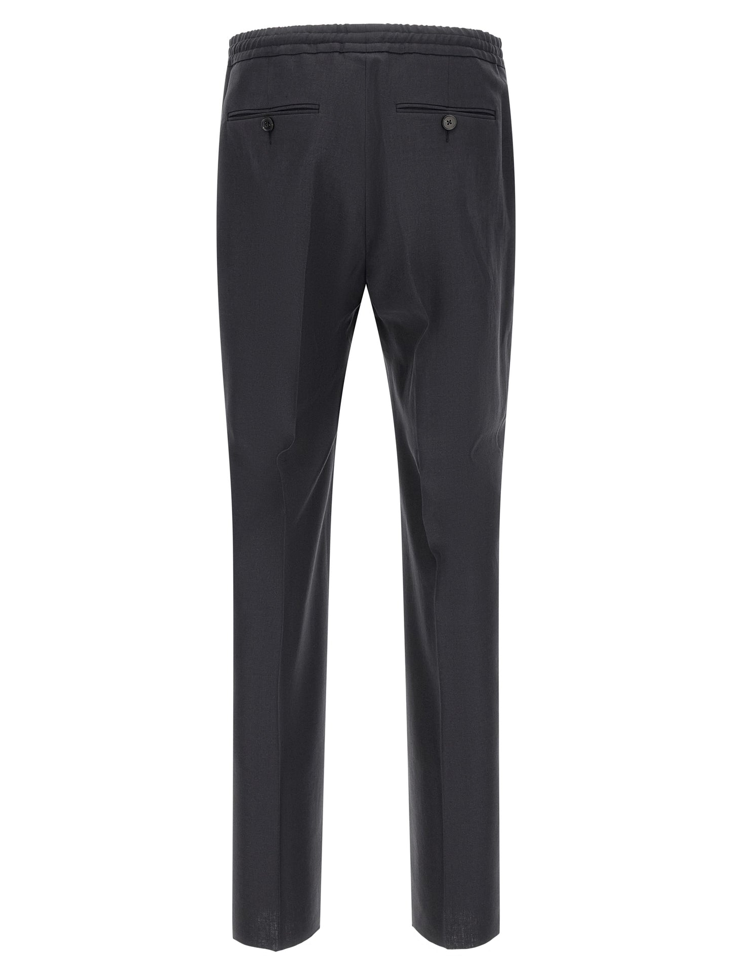 Zegna Men Linen Trousers ZEGNA