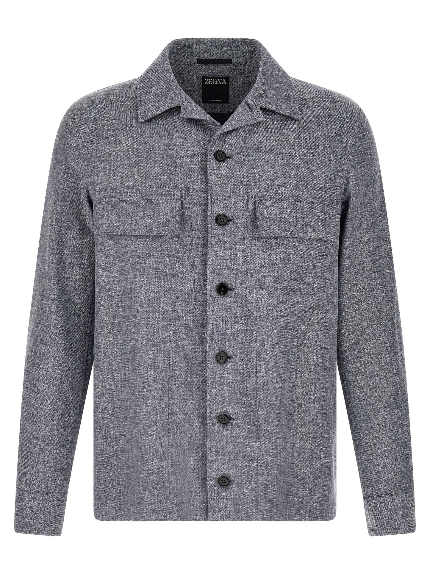 Zegna Men 'Crossover' Overshirt ZEGNA