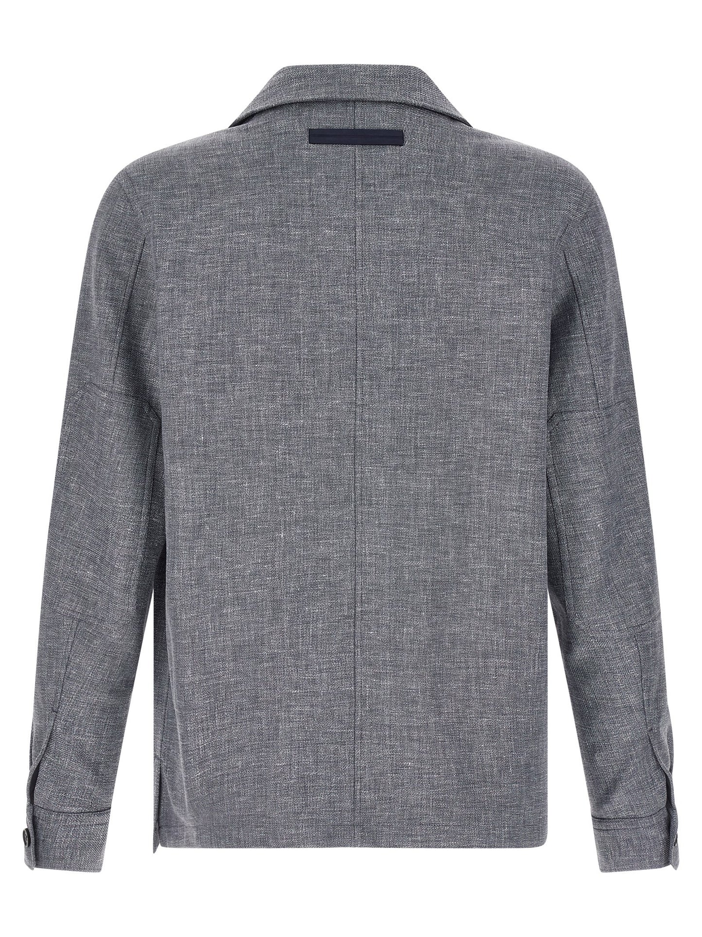 Zegna Men 'Crossover' Overshirt ZEGNA
