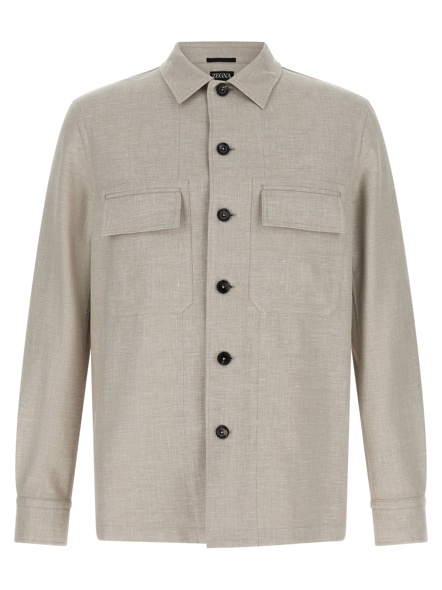 Zegna Men 'Crossover' Overshirt ZEGNA