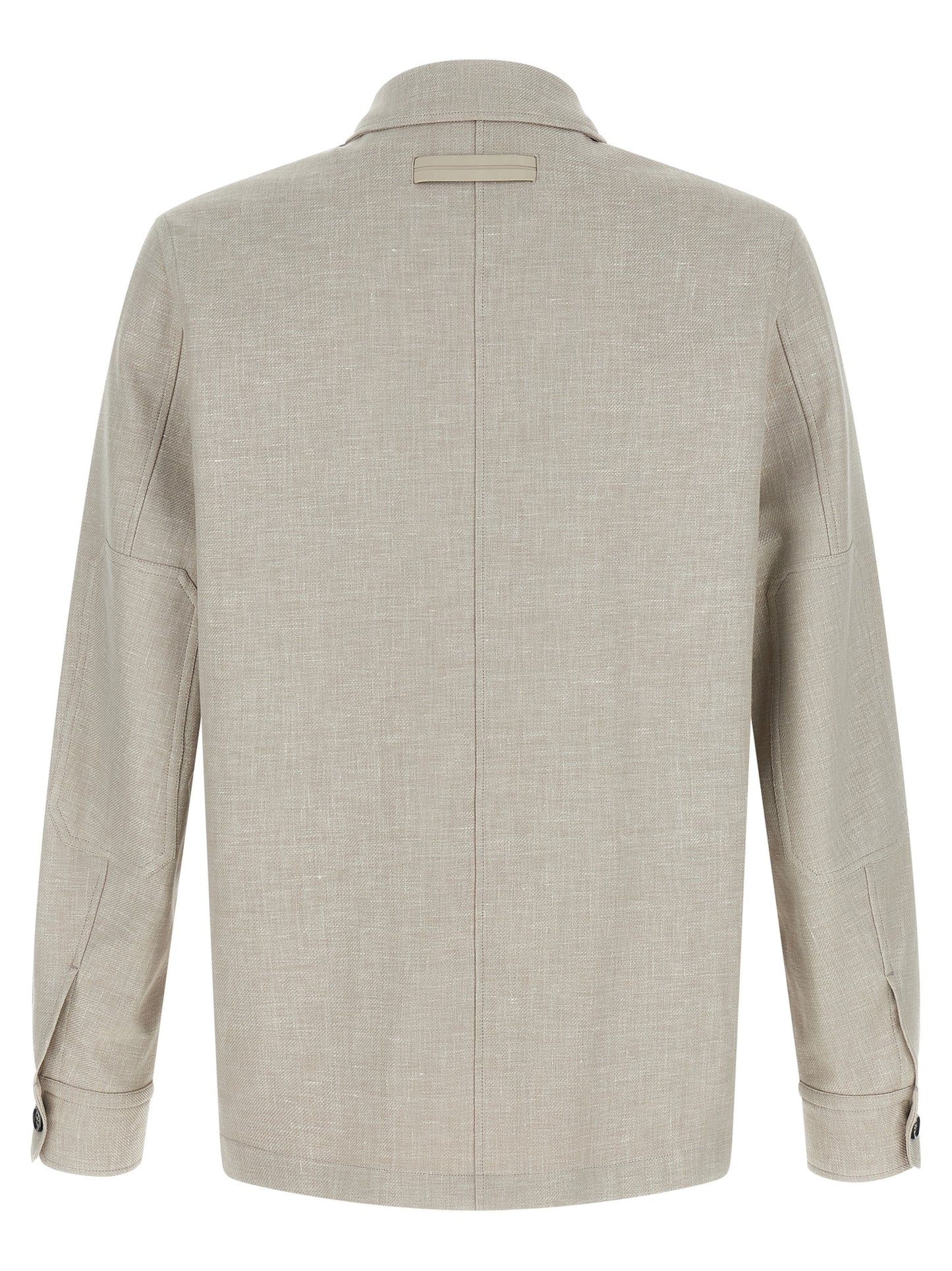 Zegna Men 'Crossover' Overshirt ZEGNA