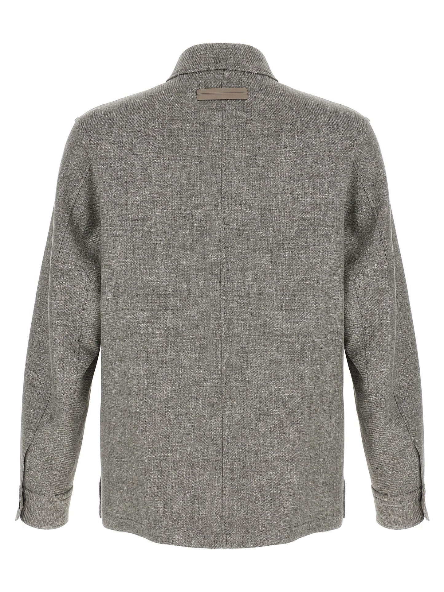 Zegna Men 'Crossover' Overshirt ZEGNA
