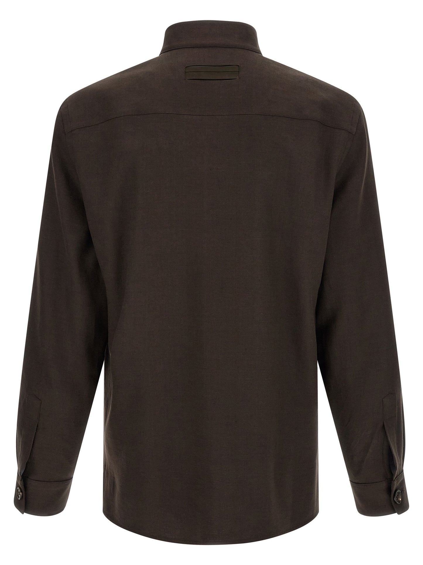 Zegna Men 'Oasi Lino' Overshirt ZEGNA