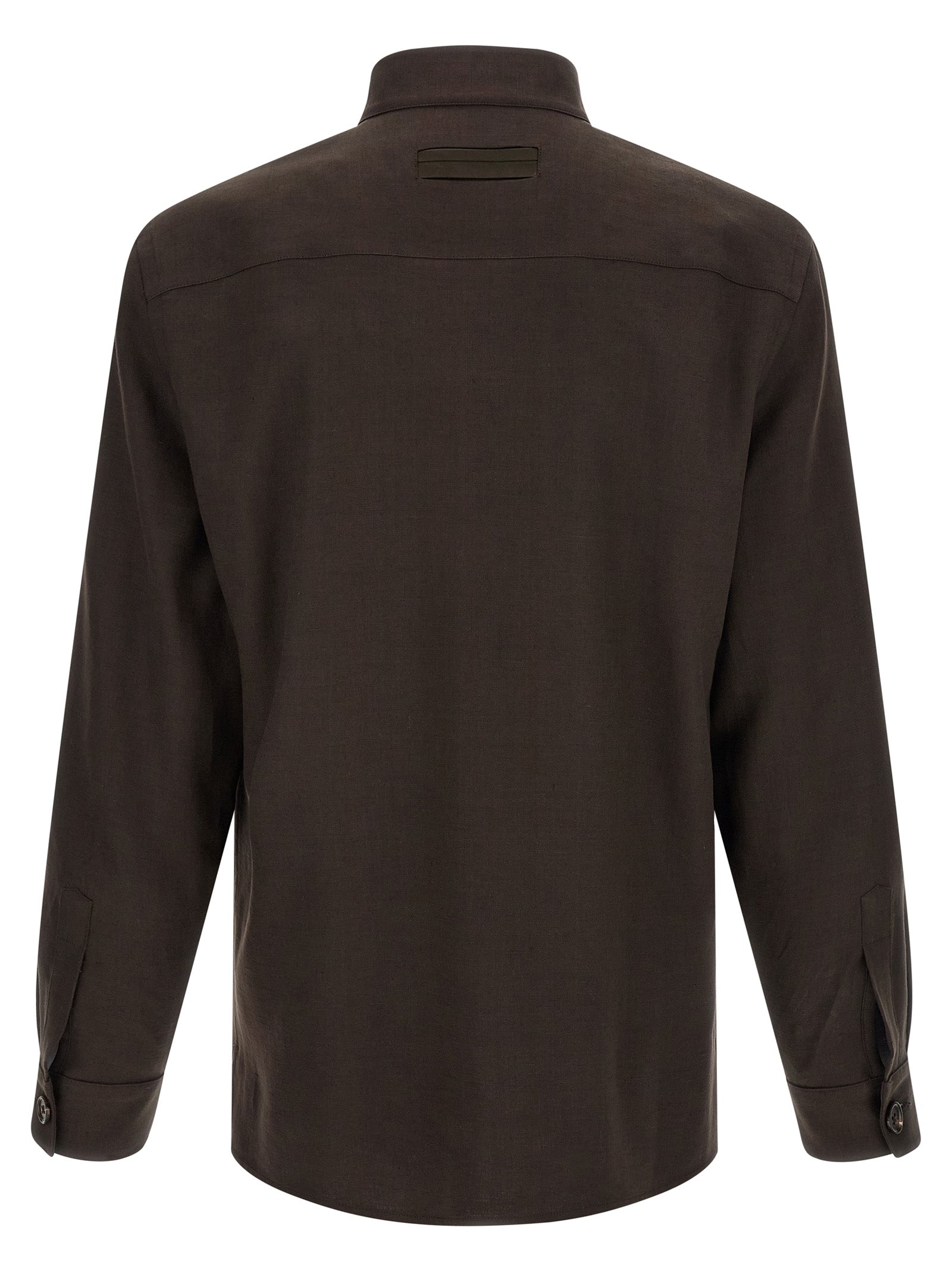 Zegna Men 'Oasi Lino' Overshirt ZEGNA