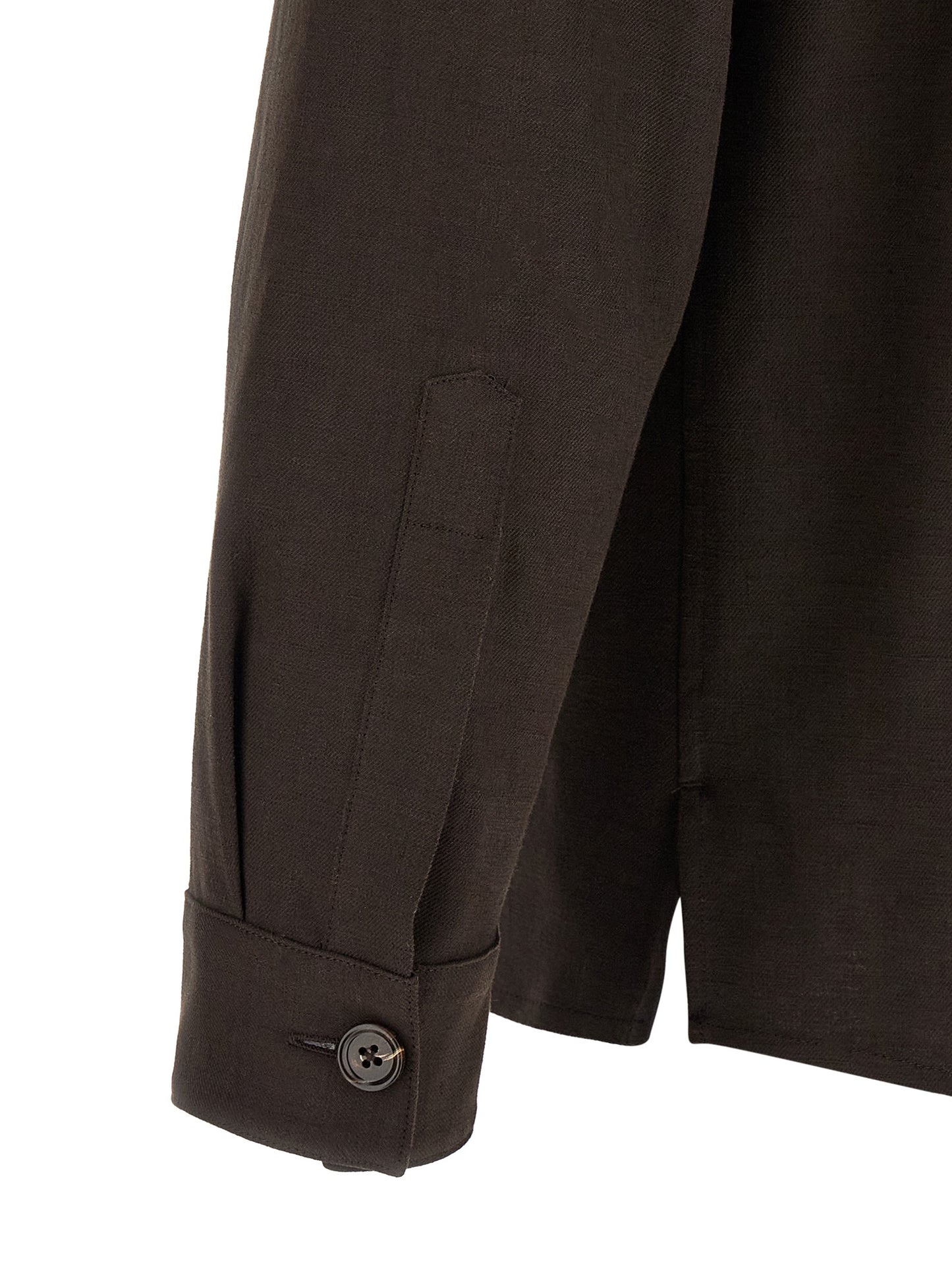 Zegna Men 'Oasi Lino' Overshirt ZEGNA