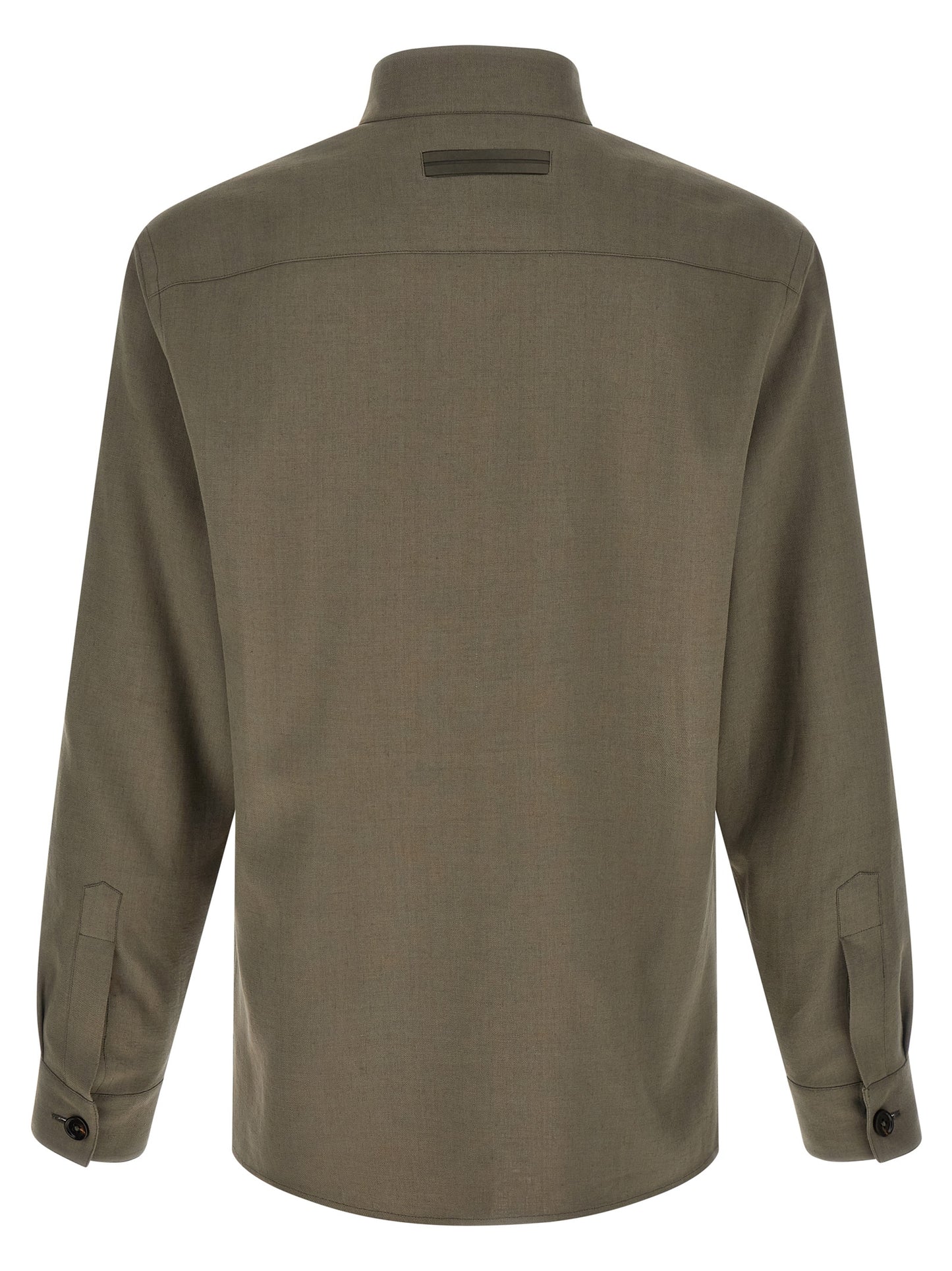 Zegna Men 'Oasi Lino' Overshirt ZEGNA