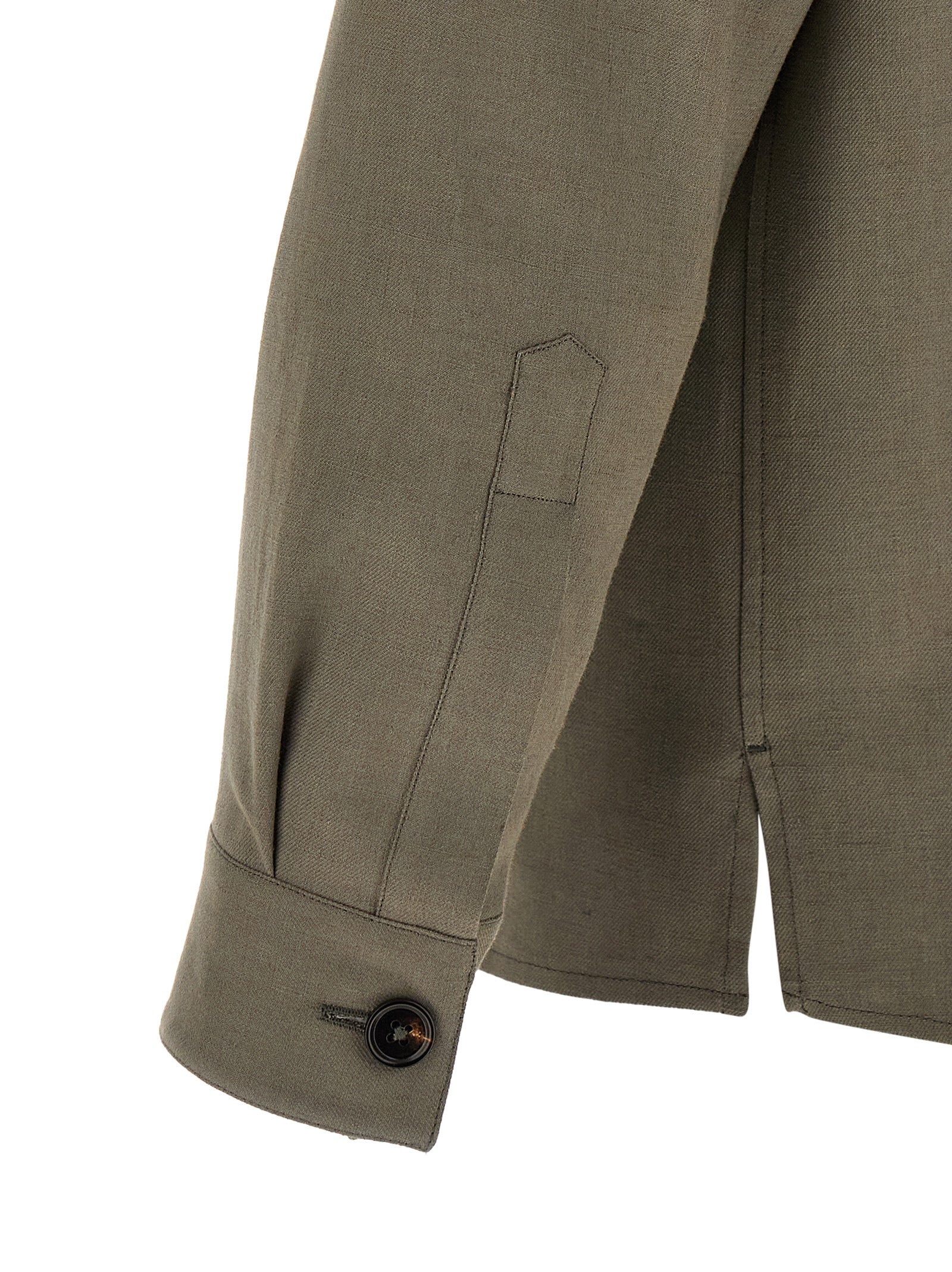 Zegna Men 'Oasi Lino' Overshirt ZEGNA