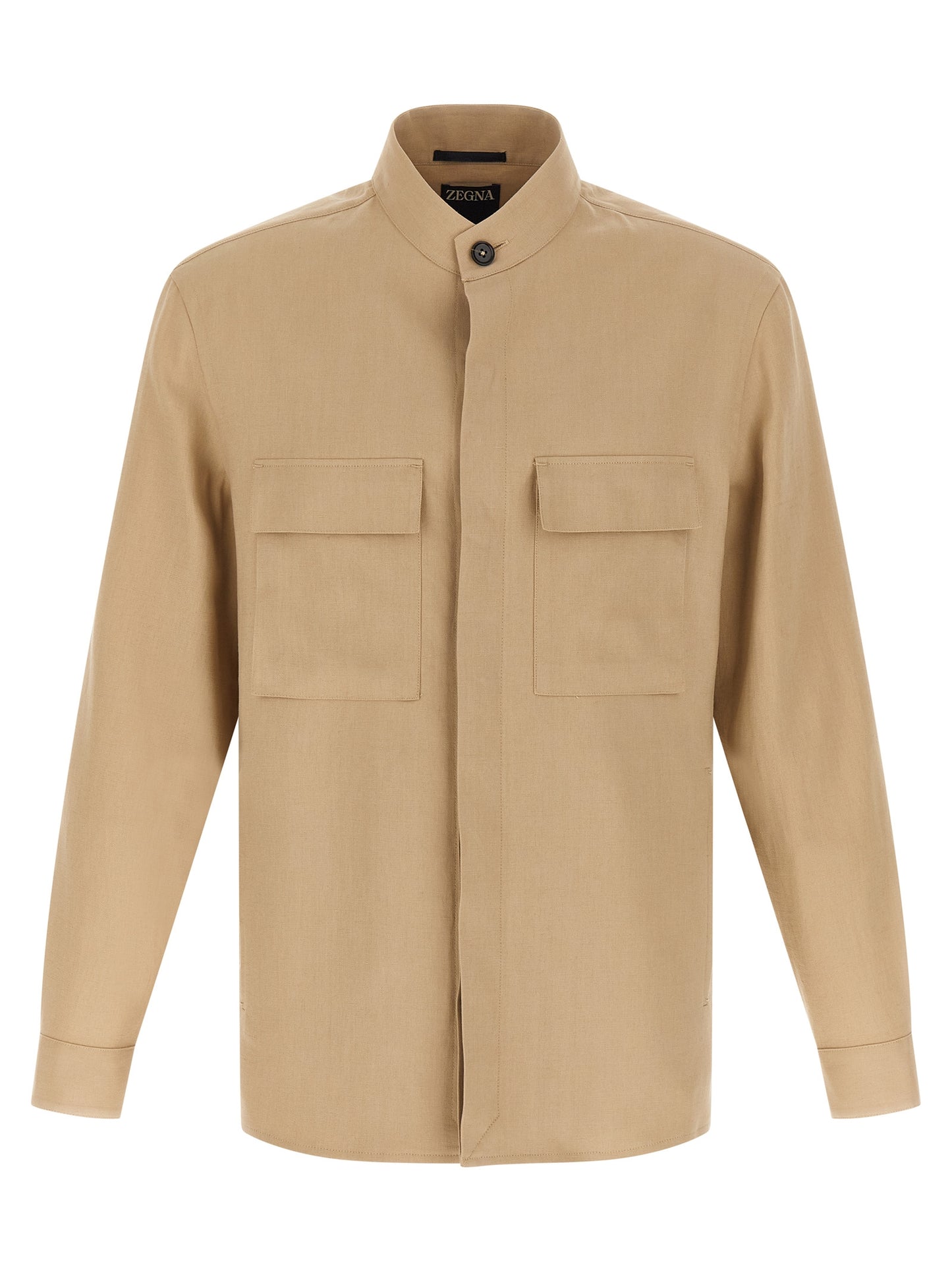 Zegna Men 'Oasi Lino' Overshirt ZEGNA