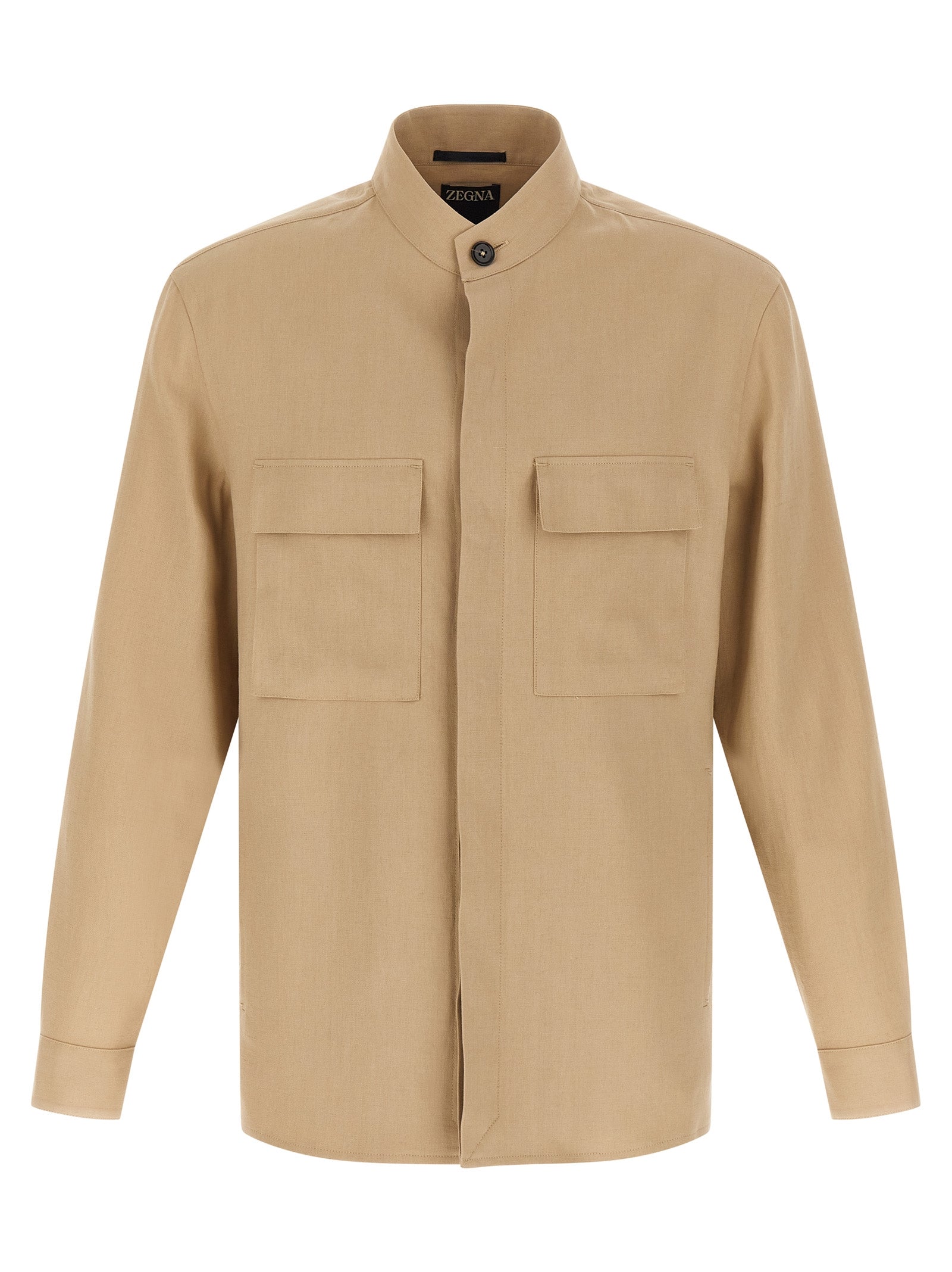 Zegna Men 'Oasi Lino' Overshirt ZEGNA