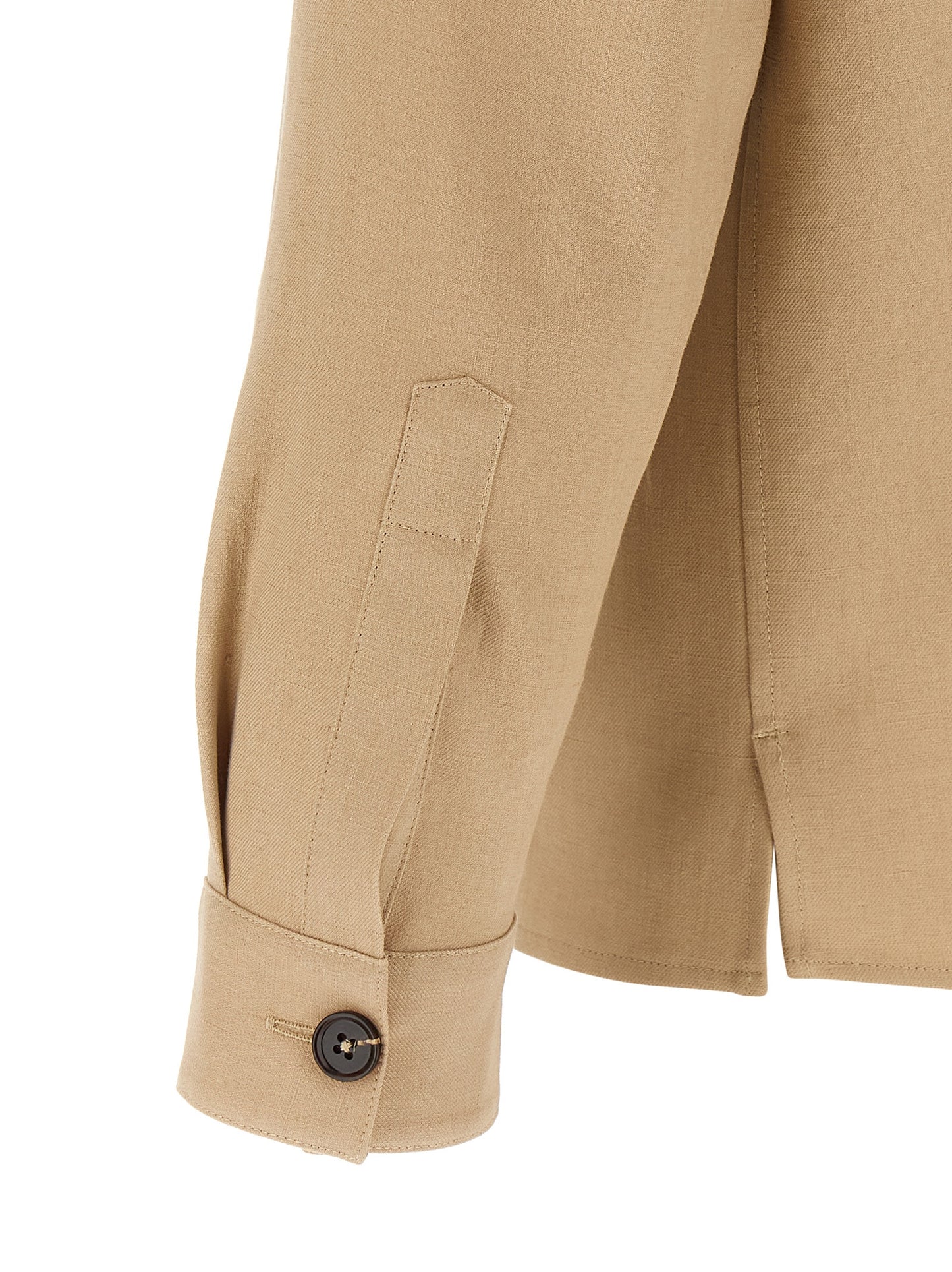 Zegna Men 'Oasi Lino' Overshirt ZEGNA