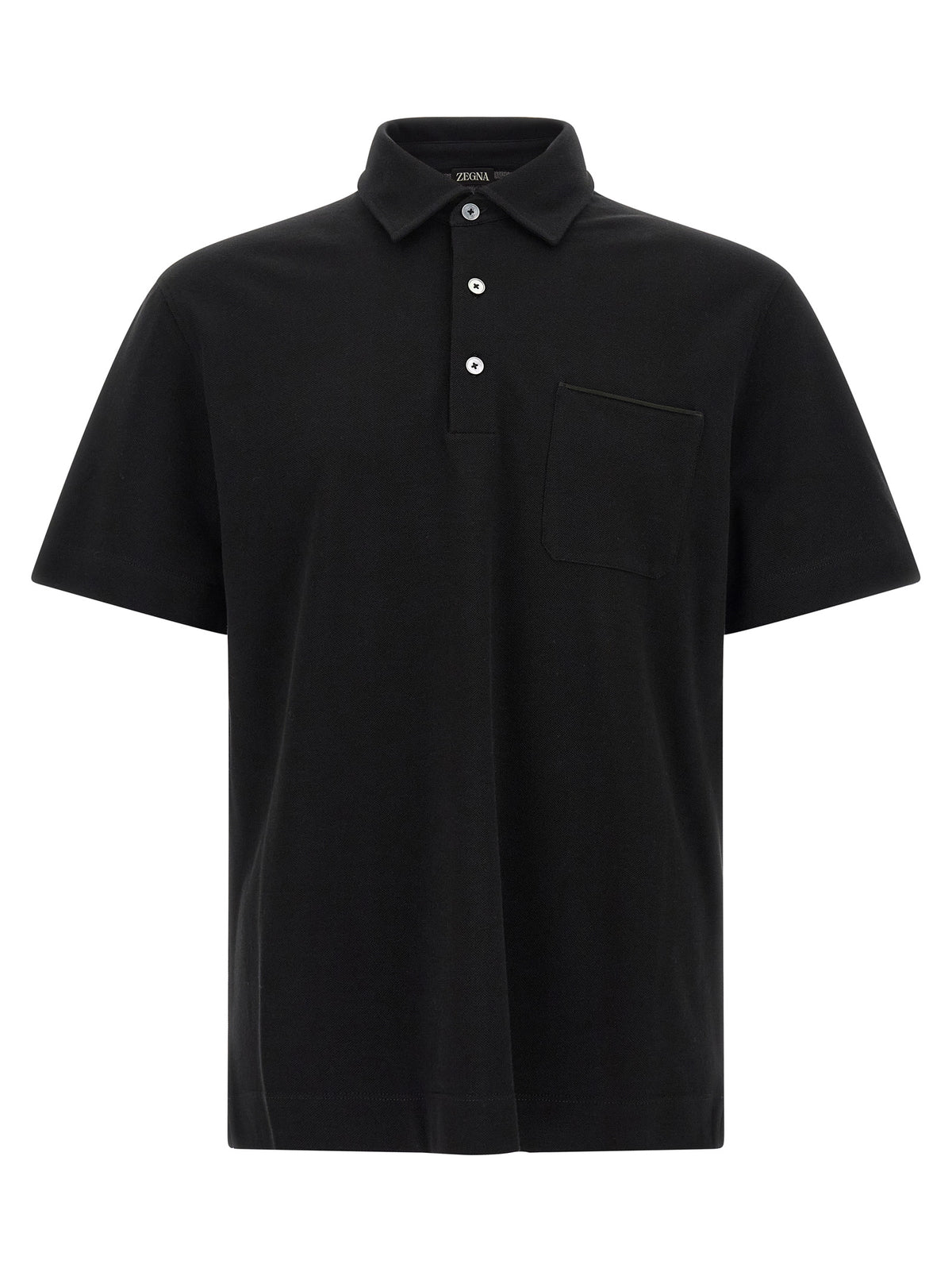 Zegna Men Cotton Polo Shirt ZEGNA
