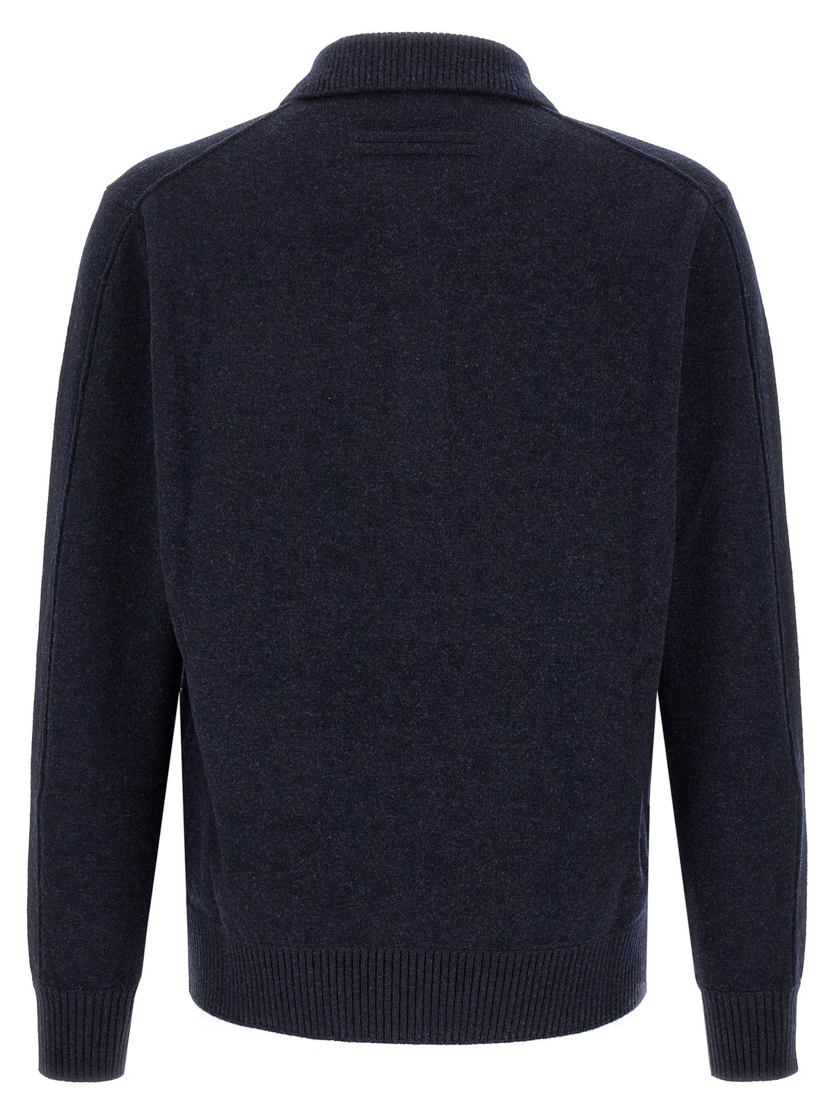 Zegna Men Wool And Cashmere Polo Shirt ZEGNA