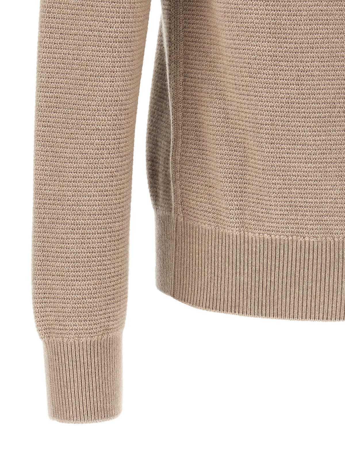 Zegna Men Polo Shirt Oasi Cashmere Beige ZEGNA