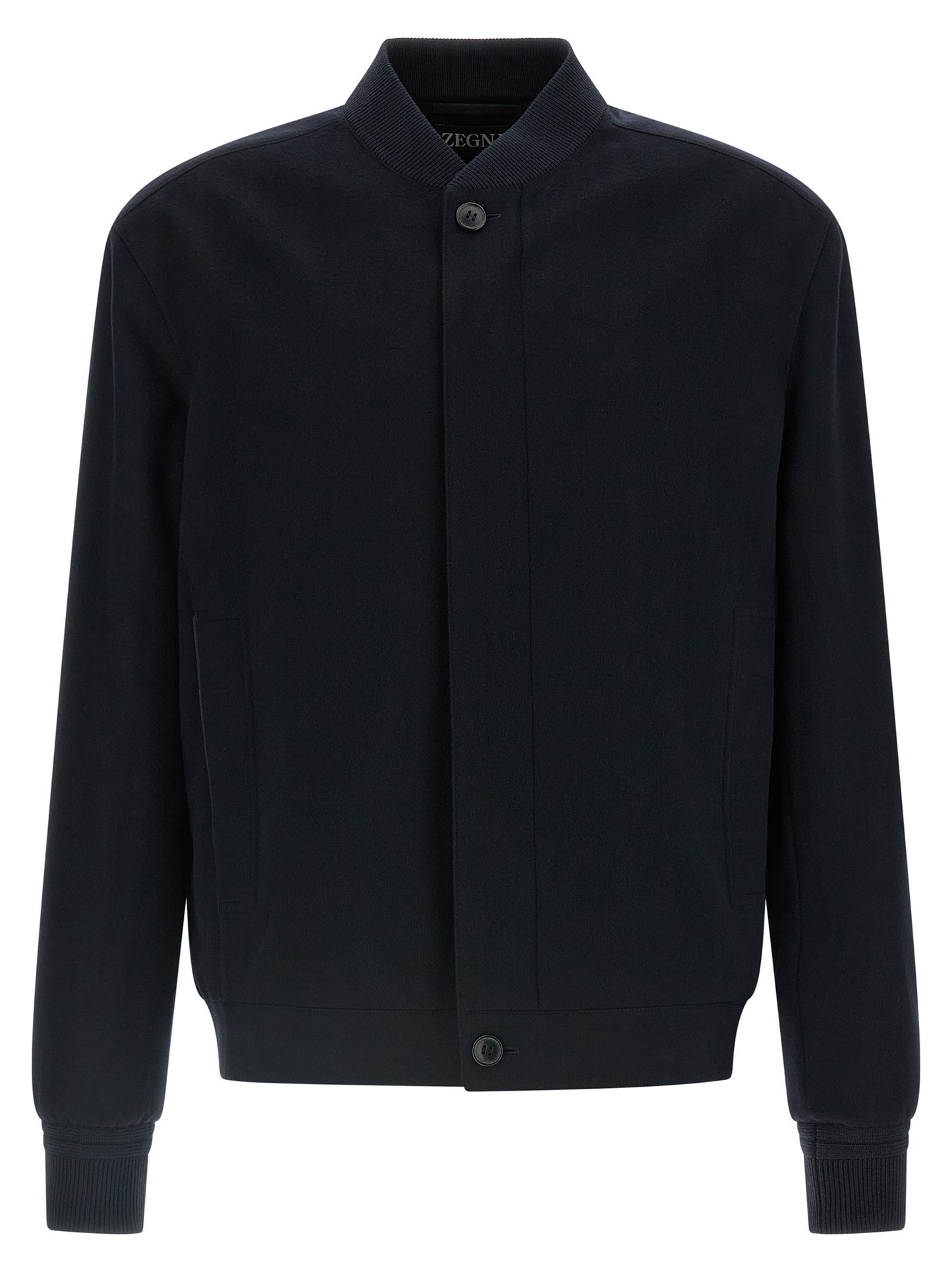 Zegna Men Oasis Cashmere Bomber Jacket ZEGNA