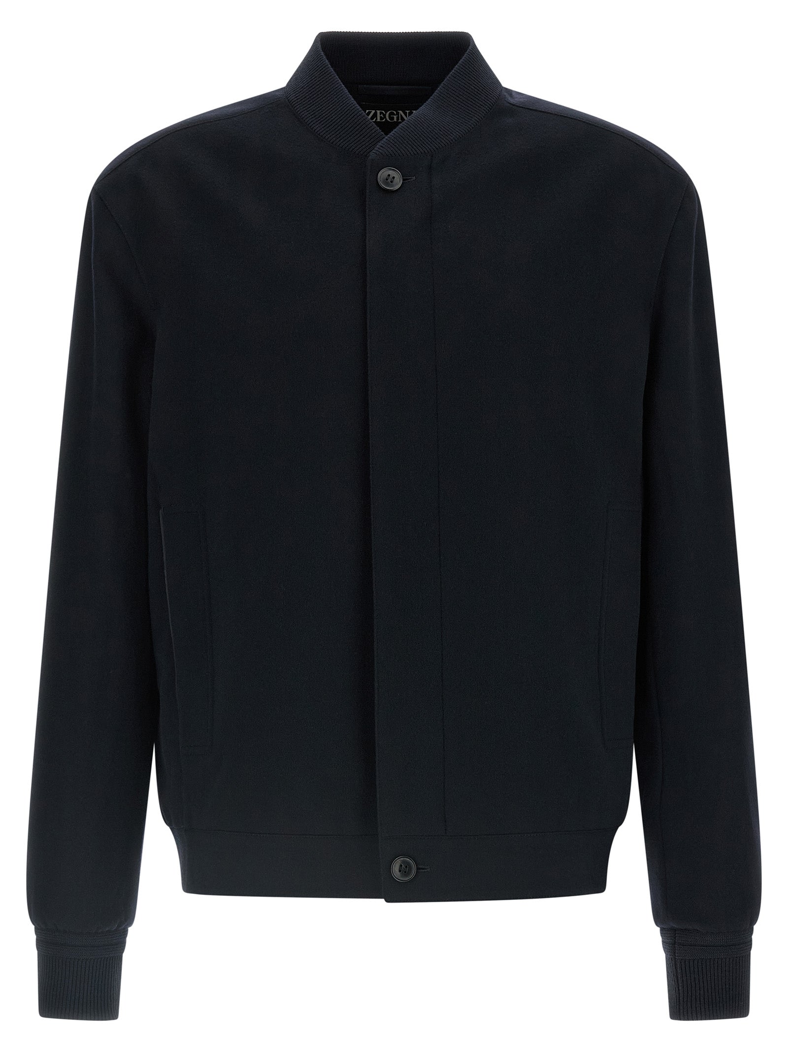 Zegna Men Oasis Cashmere Bomber Jacket ZEGNA