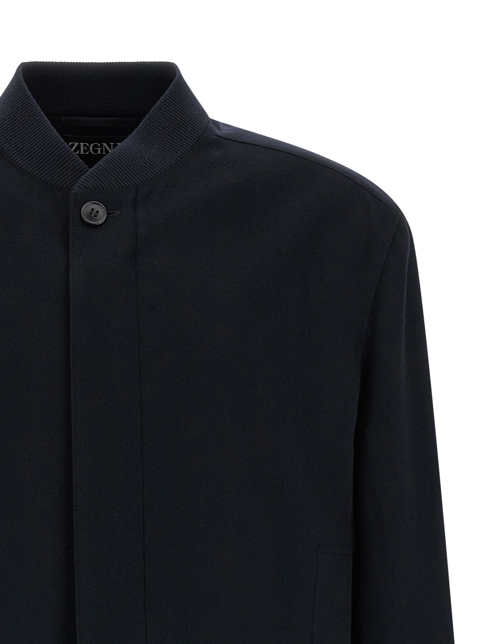 Zegna Men Oasis Cashmere Bomber Jacket ZEGNA