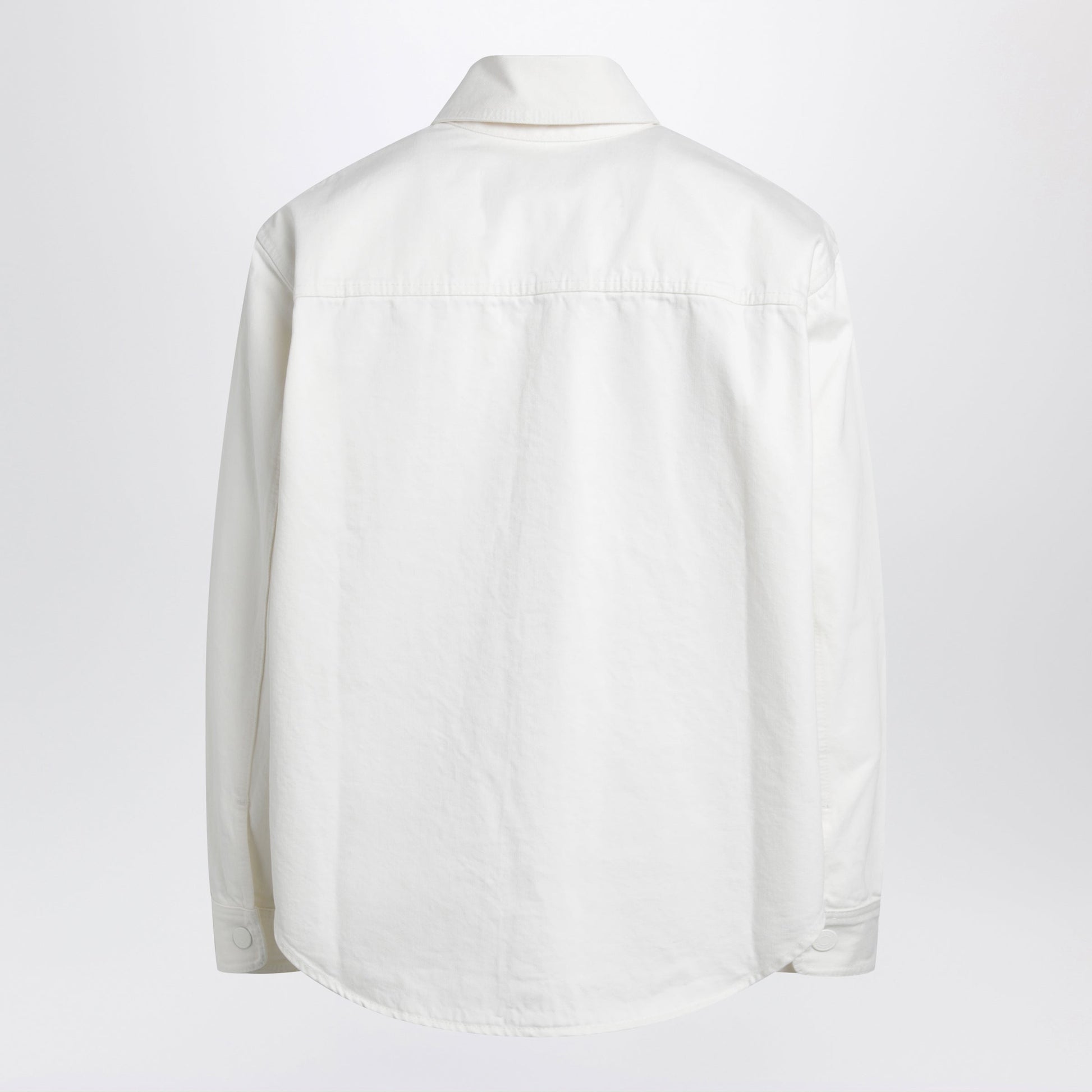 Ami Paris Cream Ami De Coeur Shirt By Ami Paris Men AMI PARIS