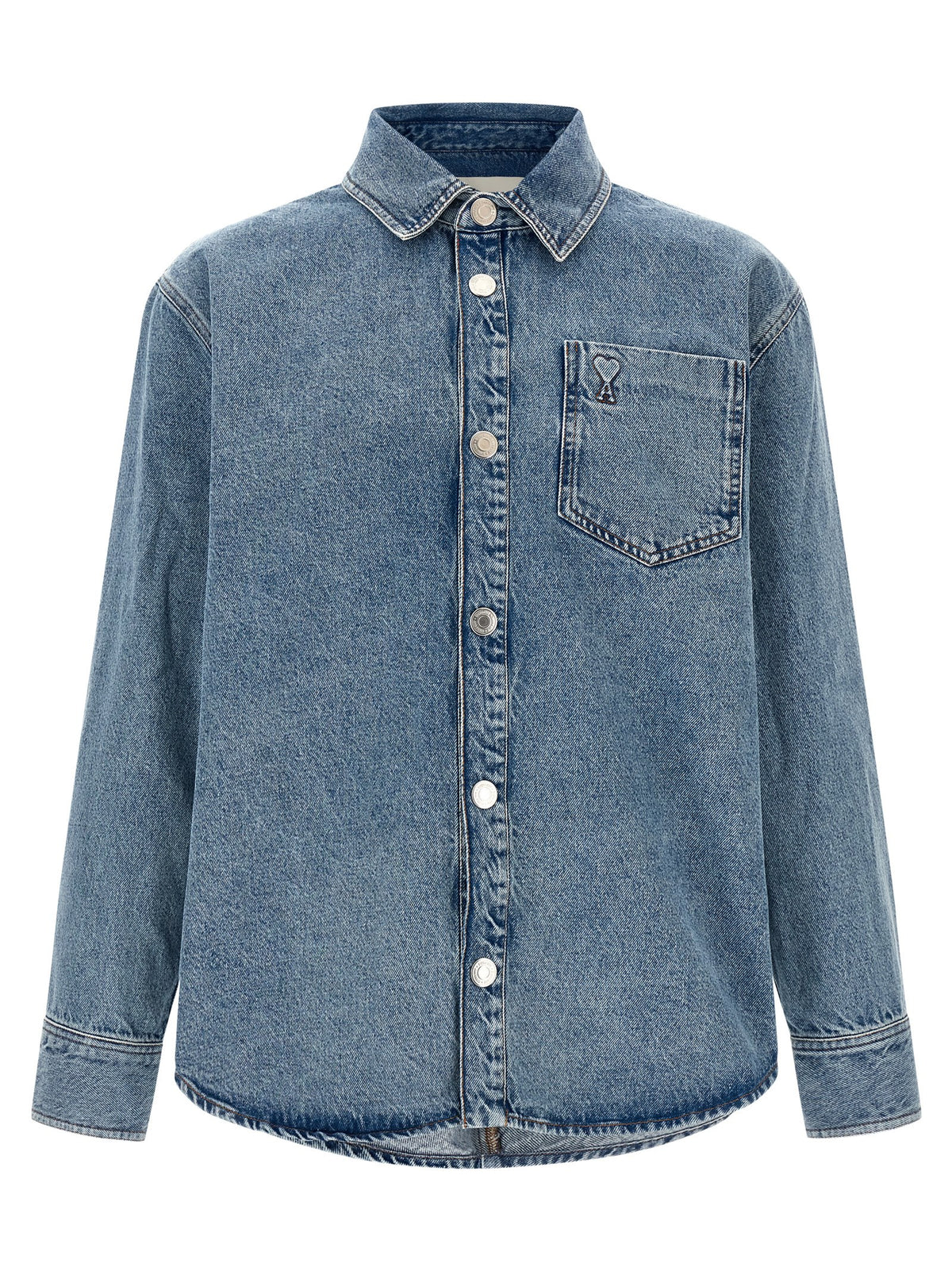 Ami Paris Unisex 'Ami De Coeur' Overshirt AMI PARIS
