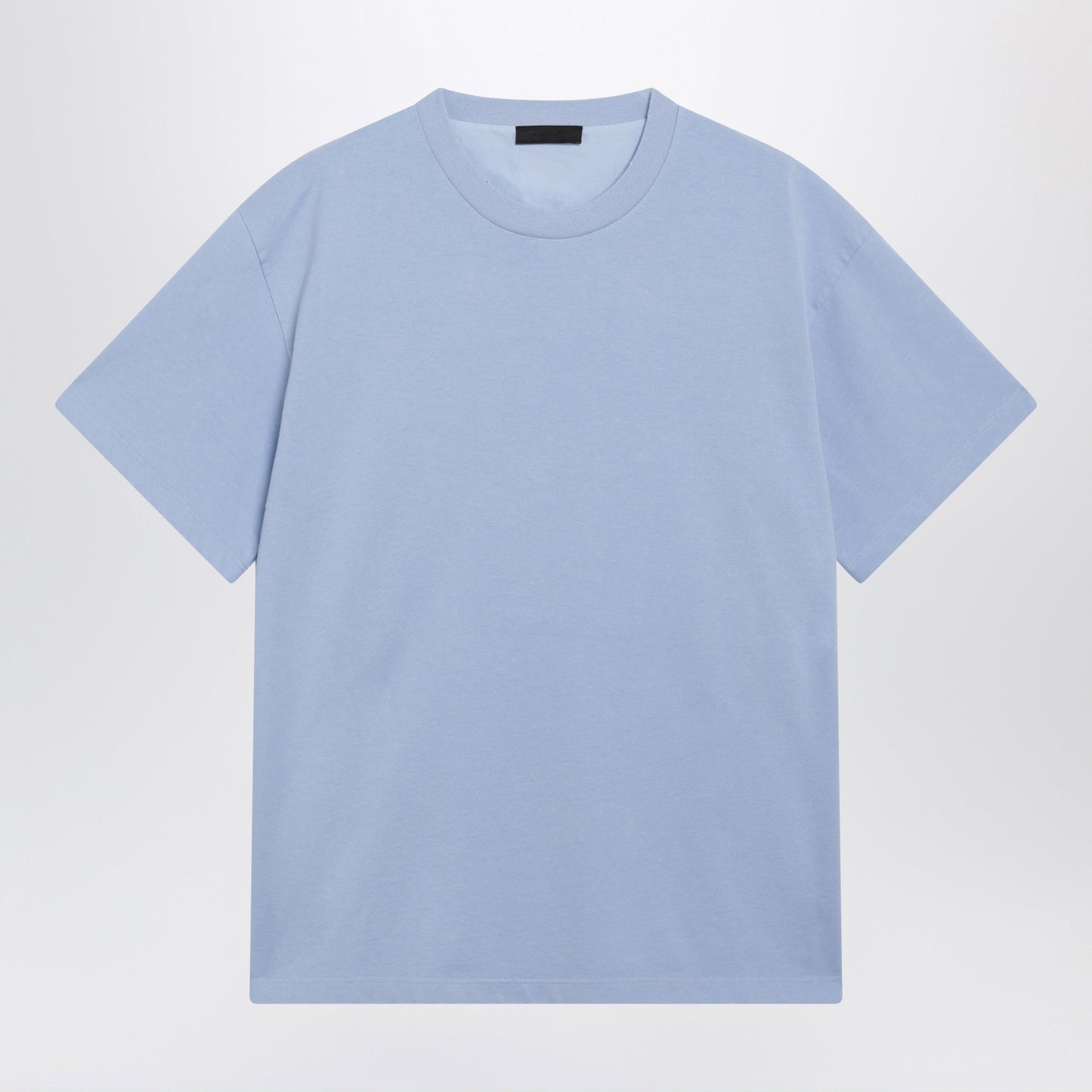 Prada Sky Blue Cotton T-Shirt Men PRADA