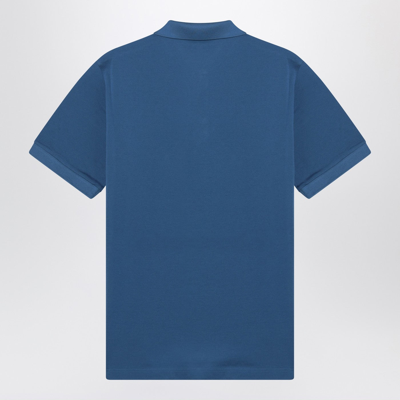 Prada Light Blue Cotton Pique Polo Men PRADA