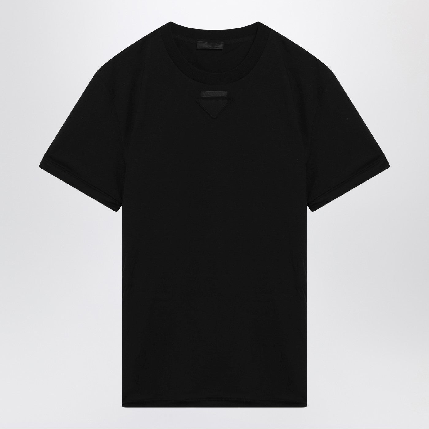 Prada Black Cotton T-Shirt Men PRADA