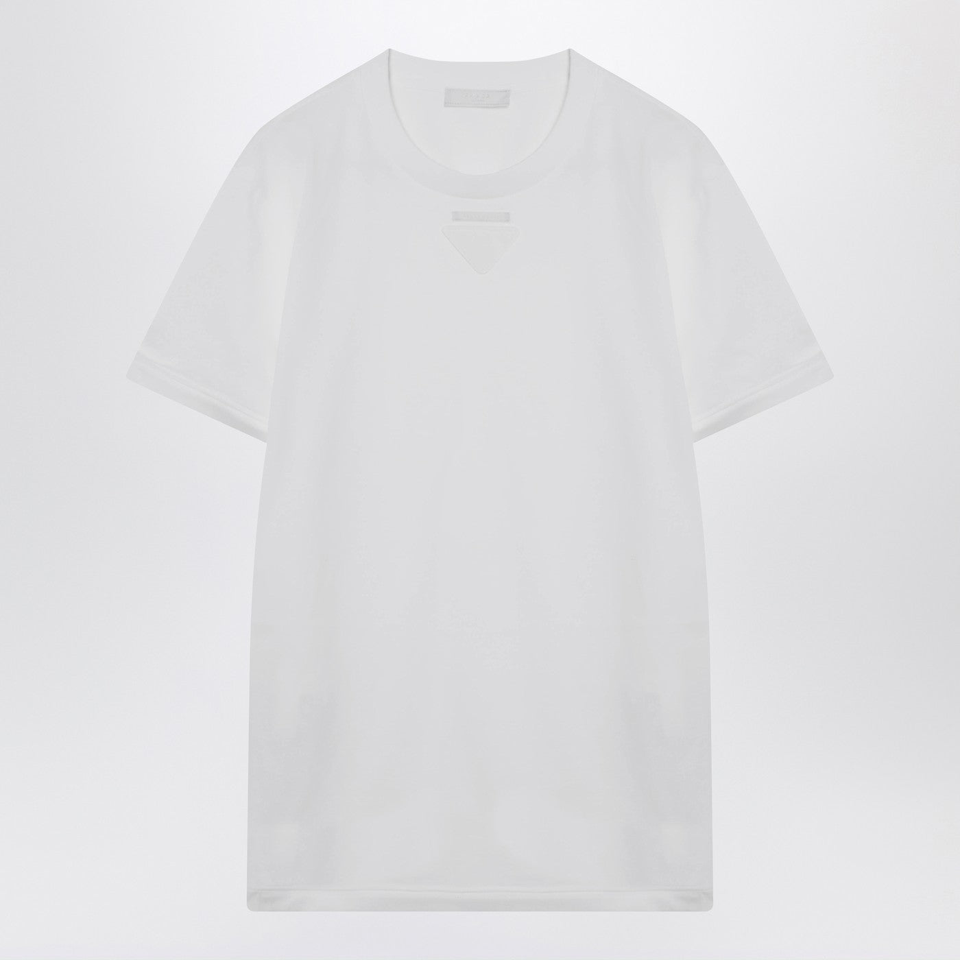 Prada White Cotton T-Shirt Men PRADA