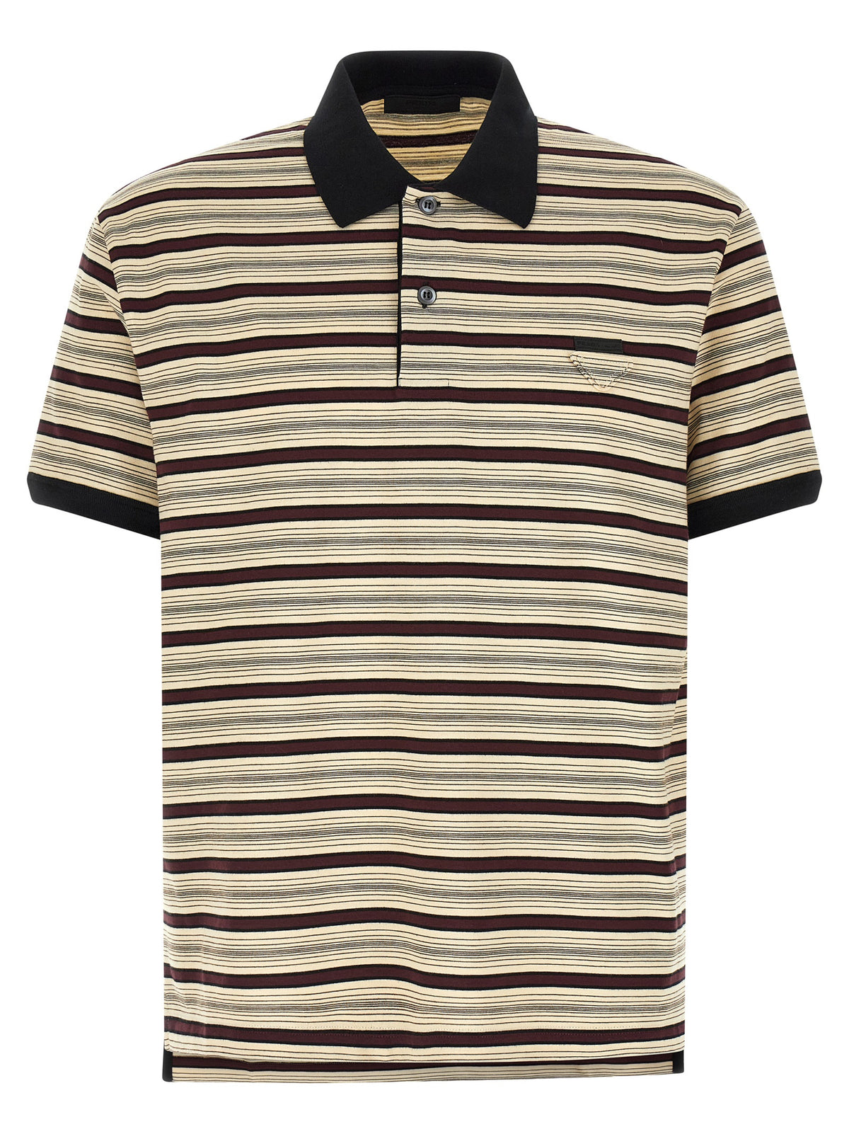 Prada Men Striped Polo Shirt PRADA