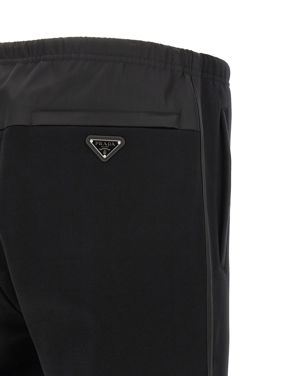 Prada Men Re-Nylon Band Joggers PRADA