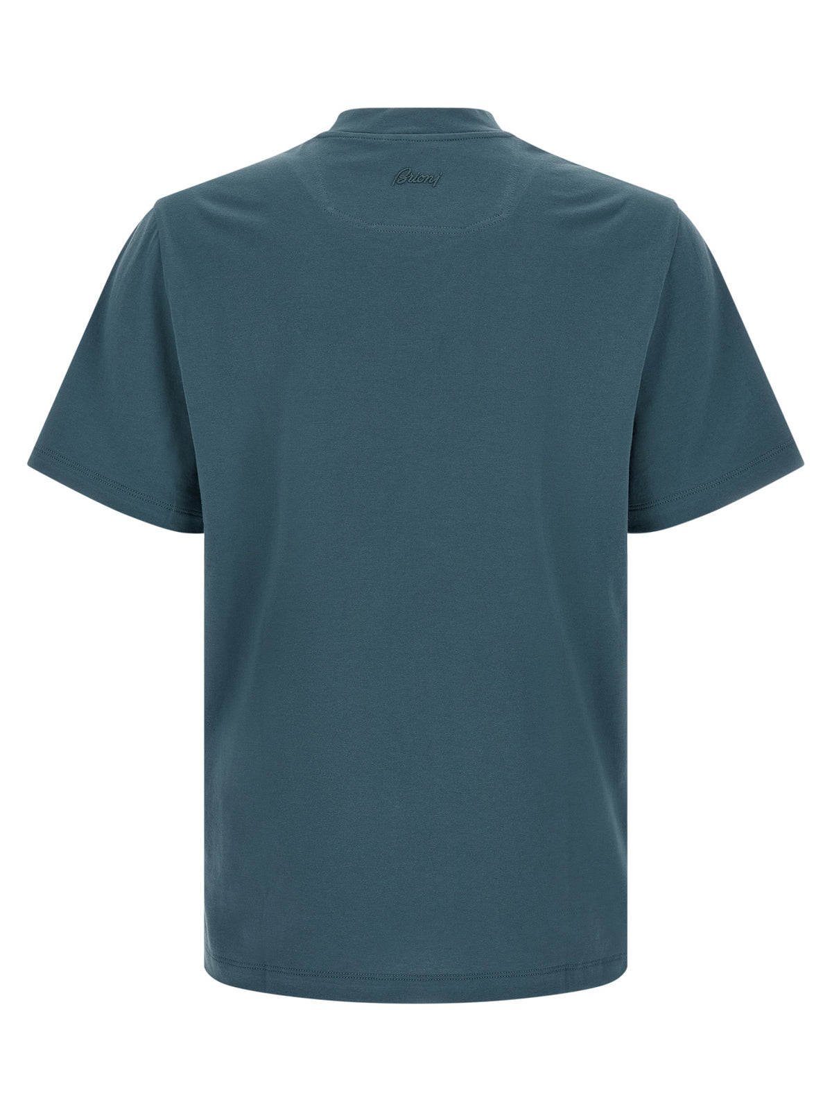 Brioni Men Logo Embroidery T-Shirt BRIONI